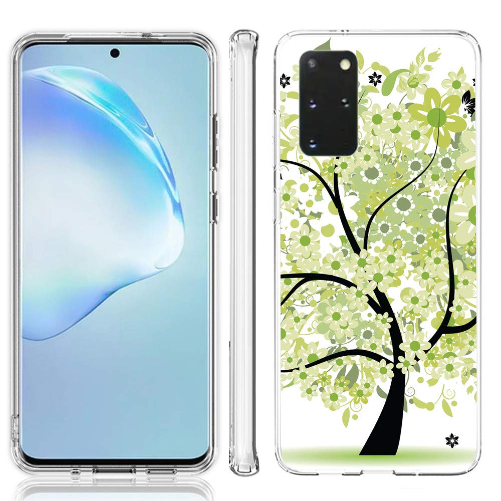 Samsung Galaxy S20 Plus Case, Slim TPU Protector - Green Tree for Outdoor Protection