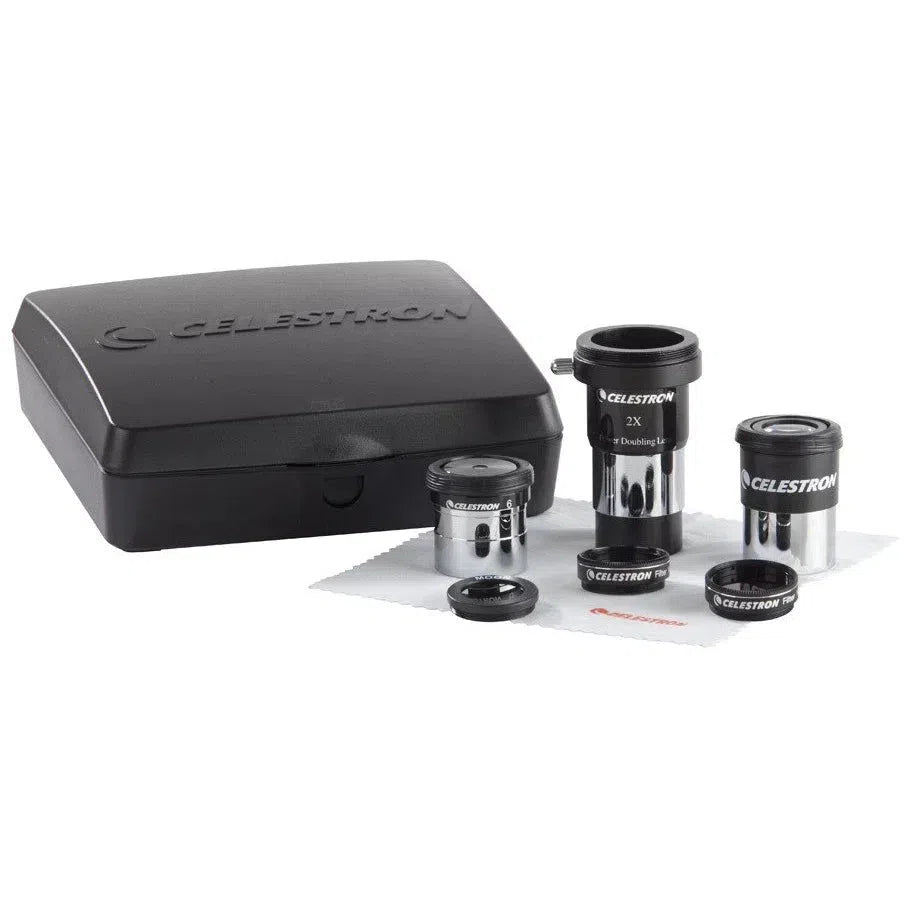 Celestron AstroMaster Telescope Accessory Kit - Essential Astronomy Tools for Stargazing, Astrophotography & Night Sky Observation - Perfect for Beginners & Amateur Astronomers