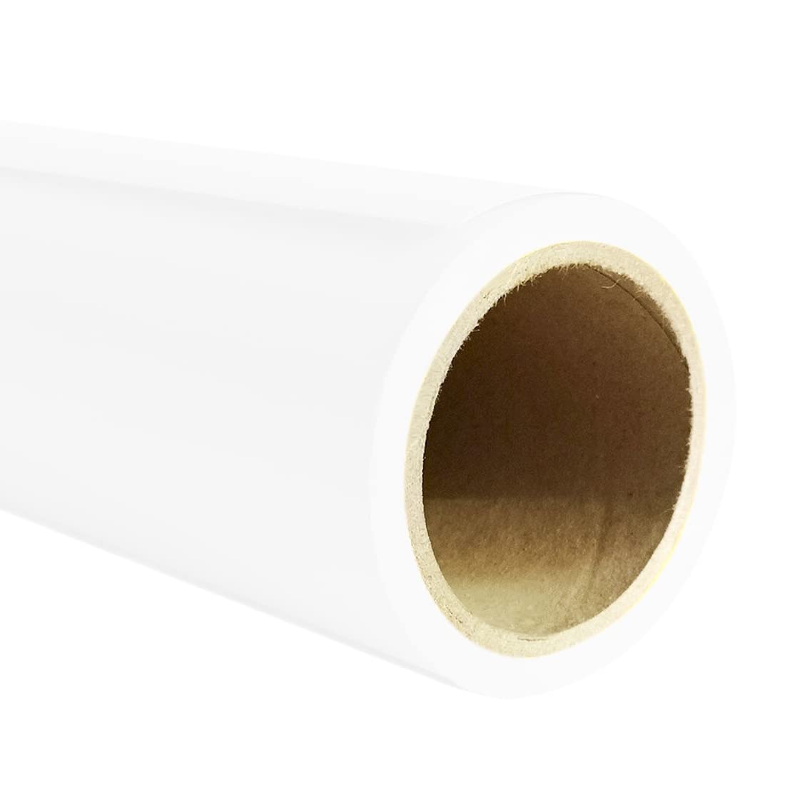 White Photo Backdrop Paper Roll 53