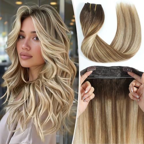 #T4/P10/613 Chocolate Brown to Light Brown and Bleach Blonde