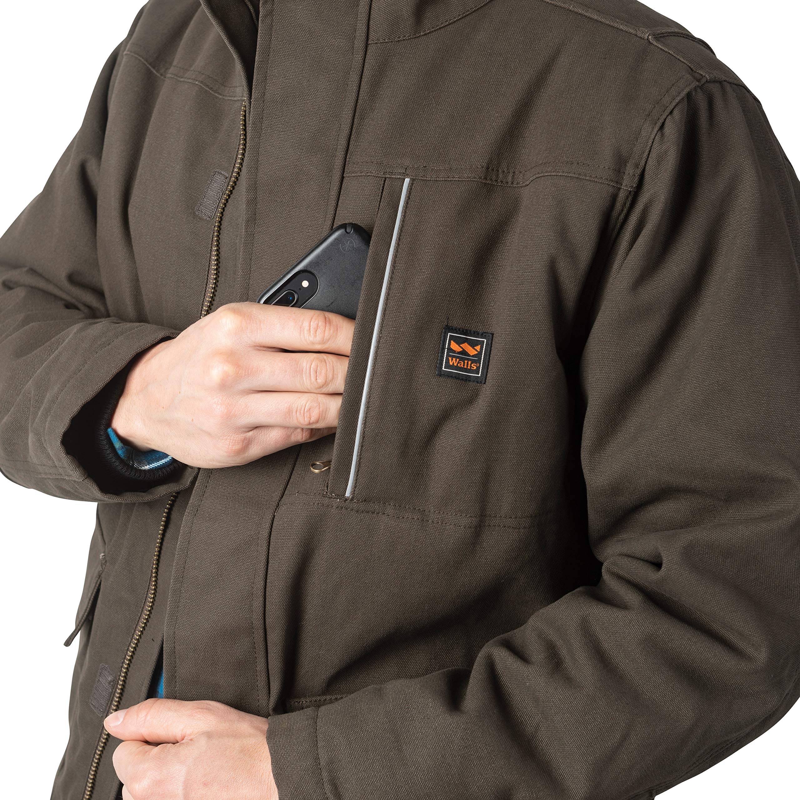 Men's Super Duck Insulated Winter Coat for Outdoor Activities