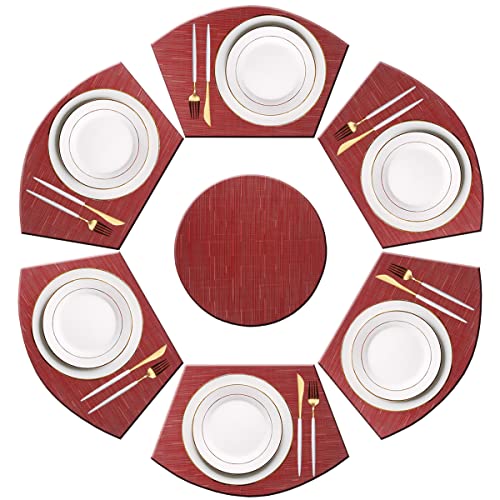 Bamboos: Burgundy Red