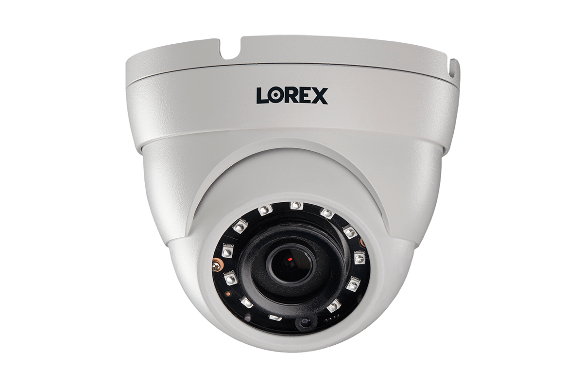 2K (5MP) Super HD Weatherproof Outdoor Dome Security Camera with Color Night Vision - Ideal for Home, Office, and Business Surveillance