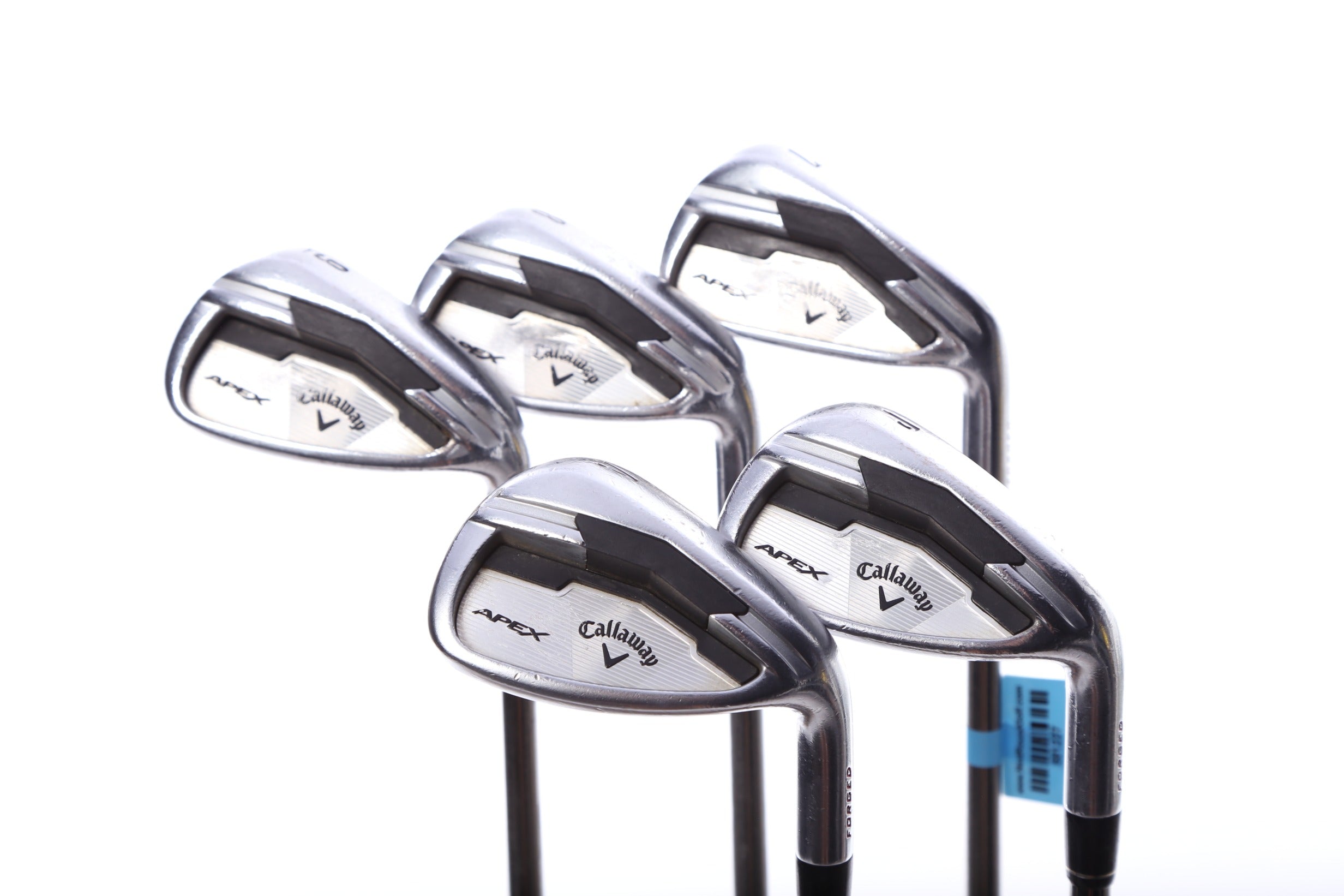 Used Callaway Apex Forged Iron Set 7-PW, AW - Right Handed Senior Flex Golf Clubs for Men | Perfect for Senior Golfers & High Handicap Players on Course & Driving Range