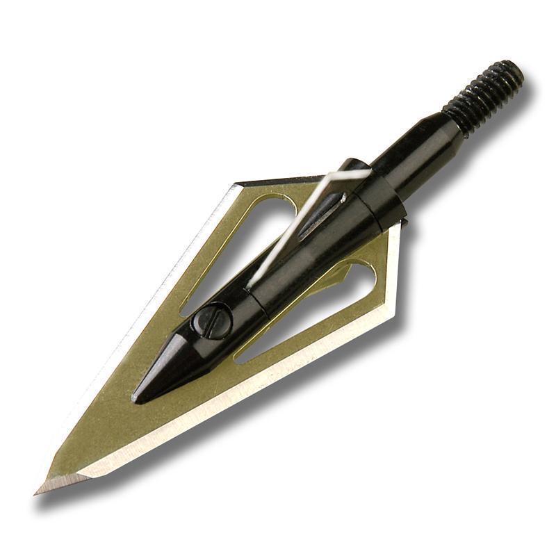 Magnus Stinger 4 Blade Broadheads - Razor Sharp Hunting Arrows for Deer & Big Game | Perfect for Bow Hunting & Target Practice