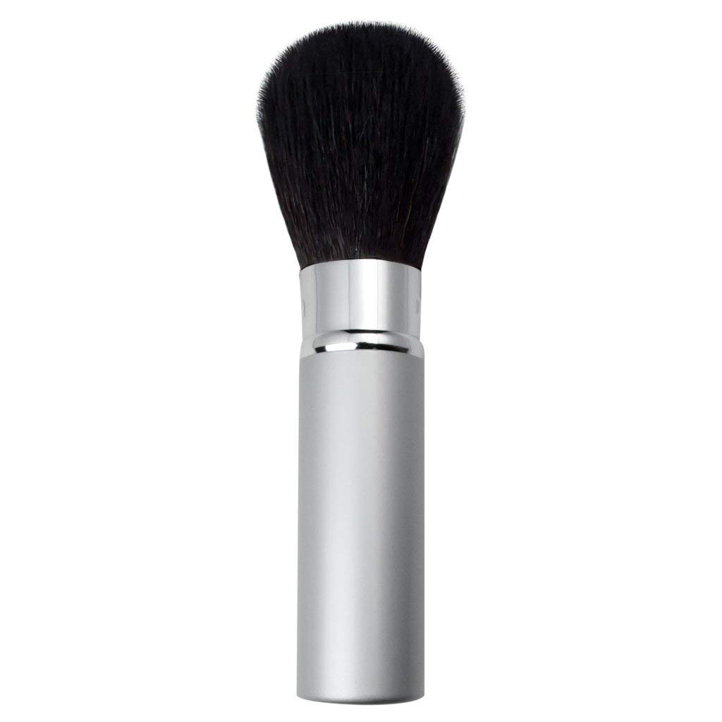 Royal & Langnickel Silk Pro Touch Up Powder & Retractable Blush Brush - Soft Synthetic Bristles for Flawless Makeup Application | Perfect for On-the-Go Touch Ups & Travel Makeup Kit