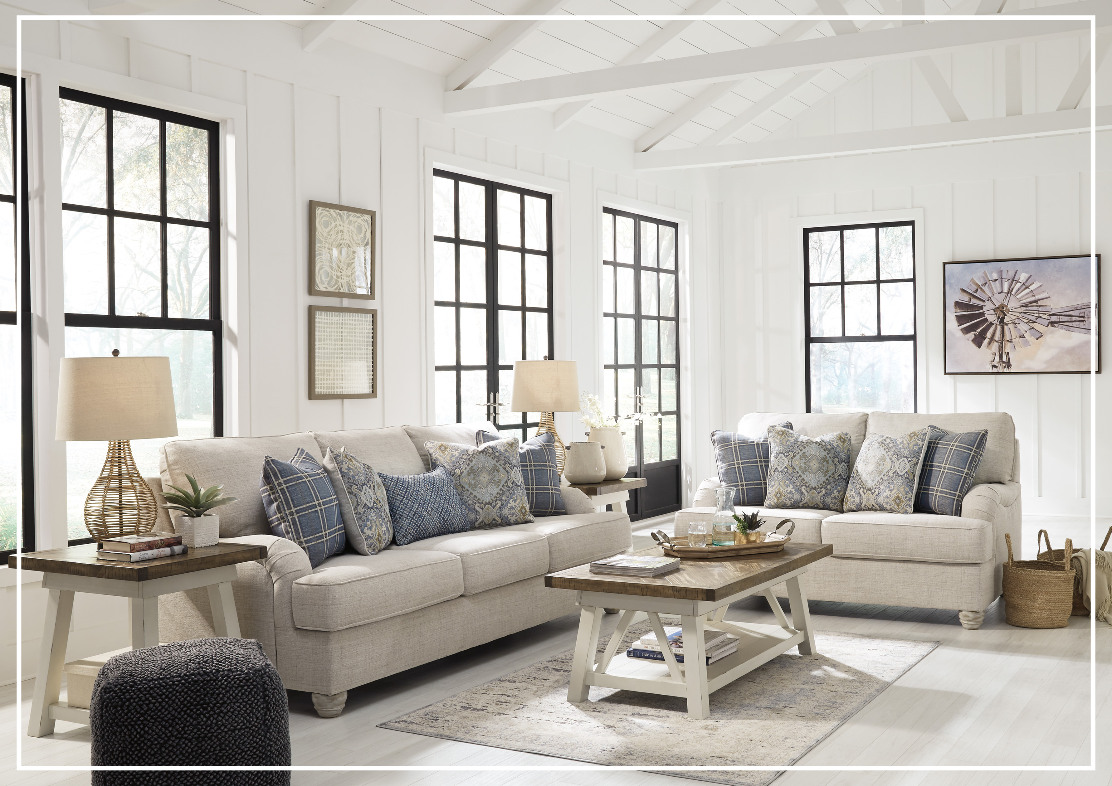 Gio Italia Trenton Queen Fabric Sleeper Sofa - Linen Color Convertible Couch Bed for Small Spaces | Perfect for Guest Rooms, Apartments & Home Offices