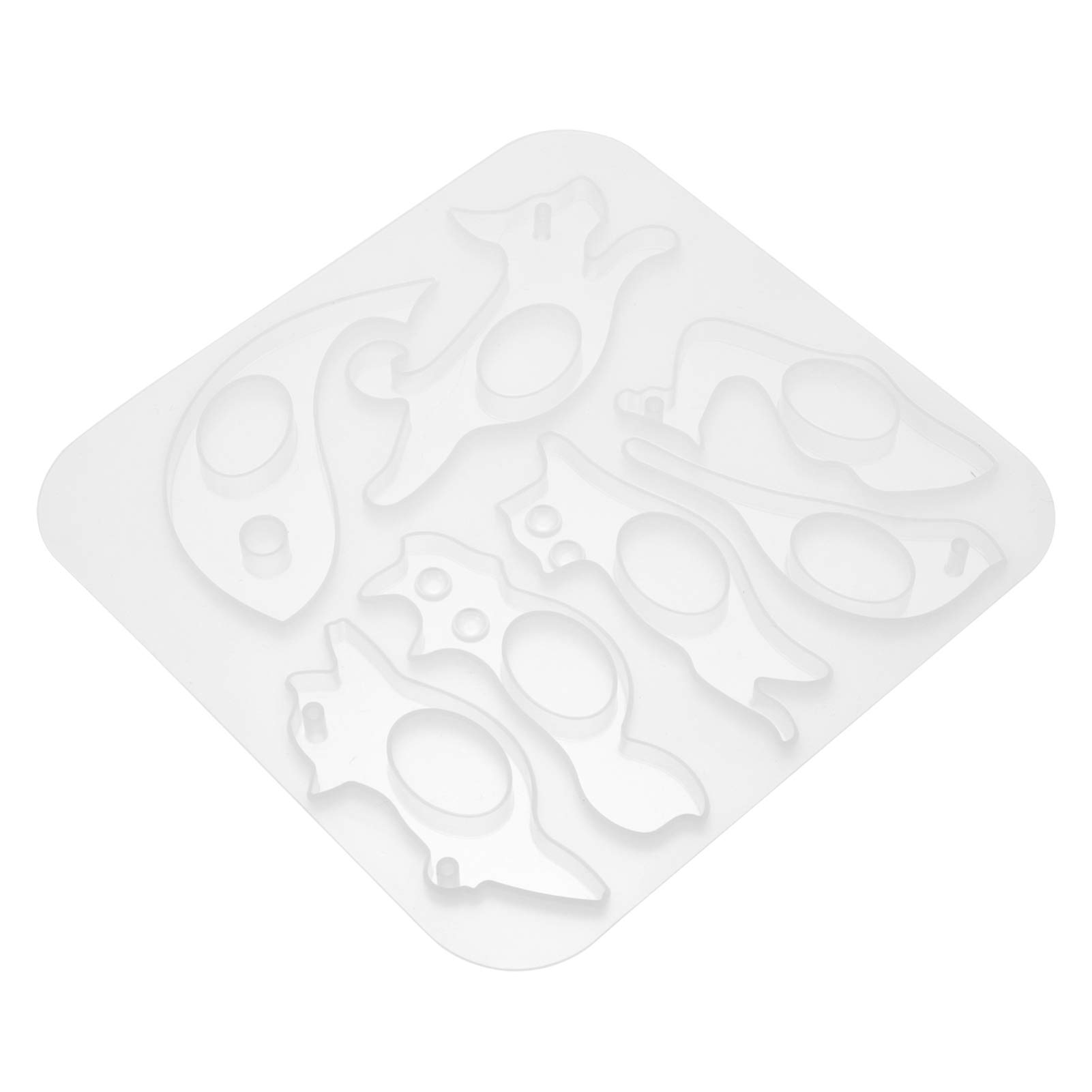 EXCEART Silicone Resin Molds for Book Page Holder - DIY Epoxy Resin Casting Kit for Bookmarks, Reading Rings & Jewelry Making - Perfect Gift for Book Lovers, Teachers & Bookworms - Great for Reading Accessories, Handmade Gifts & Craft Projects