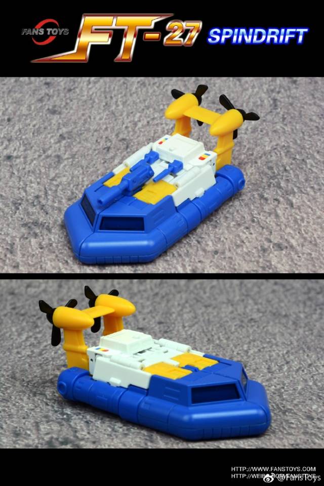 Fans Toys FT-27 Spindrift Collectible Action Figure - Transformers Masterpiece Series for Display & Play