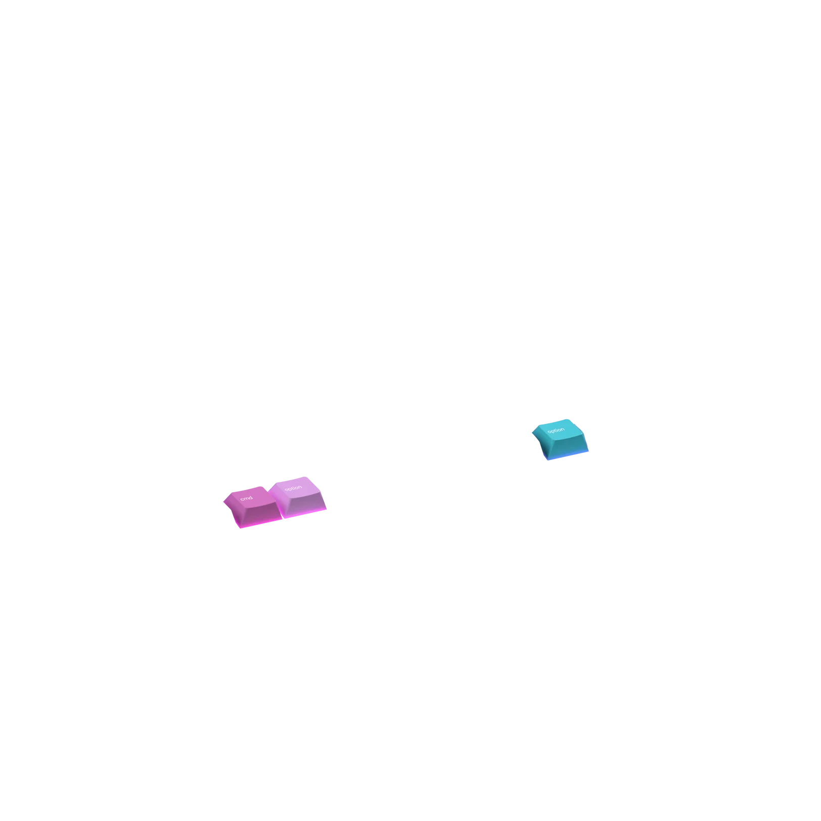 Custom Keycaps for Mechanical Keyboards - Daydream Design - Perfect for Gaming, Typing & Office Work - US Seller