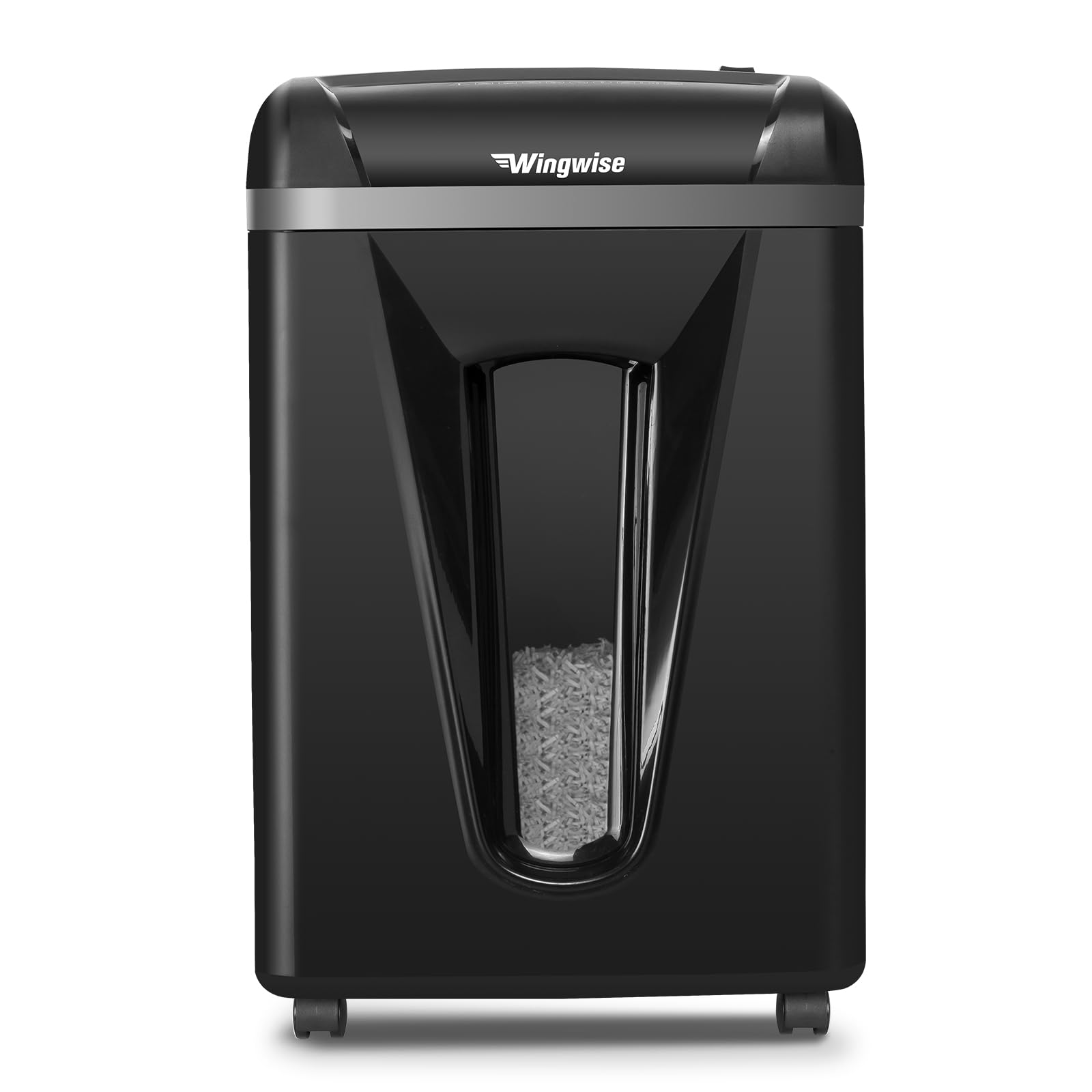 High-Security Micro-Cut Paper Shredder for Home & Office - P-5 Model with 2x12mm Cut Size, 9-Sheet Capacity, 2.4m/min Speed | Shreds CDs, Credit Cards | 5.8 Gallon Bin | 58dB Quiet Operation | Perfect for Confidential Document Destruction & Identity Protection