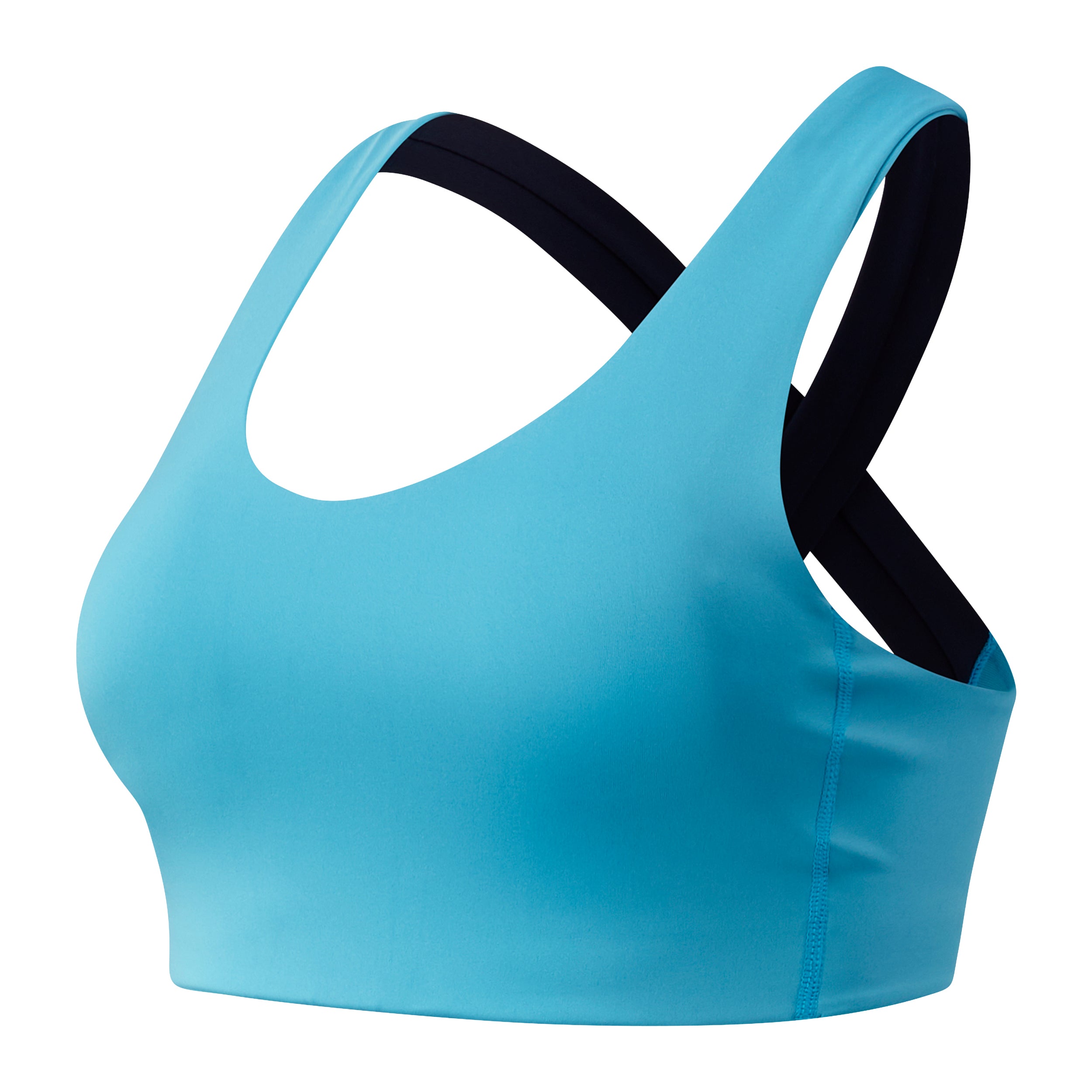 Women's Fuel Bra - High Support Sports Bra for Running & Workouts (VLS Virtual Sky) | Perfect for Yoga, Gym & Active Lifestyle