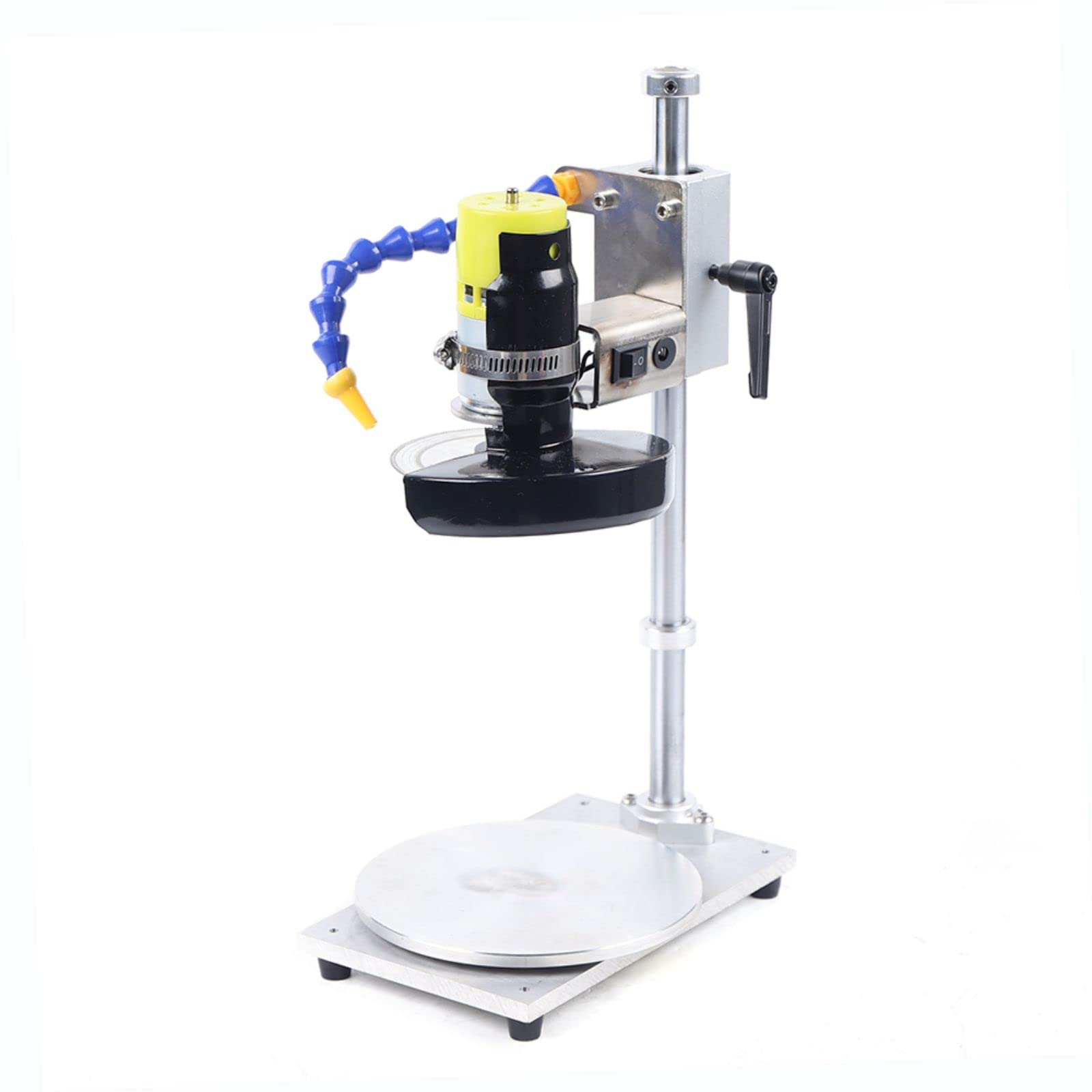 Electric Wine Bottle Cutter - 3000-6000RPM DIY Glass Bottle Cutting Machine with Non-Slip Rotating Base for Crafting Vases, Cups & Home Decor | Perfect for DIY Projects, Wedding Centerpieces & Upcycling Glass Bottles