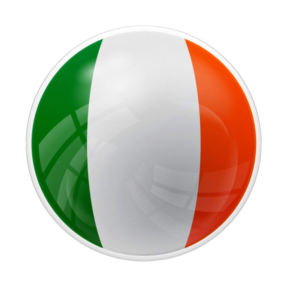 Ireland Flag Marble PopSocket - World Nation Country Pride Phone Grip & Stand - Perfect for Travel, Gifts & Phone Protection