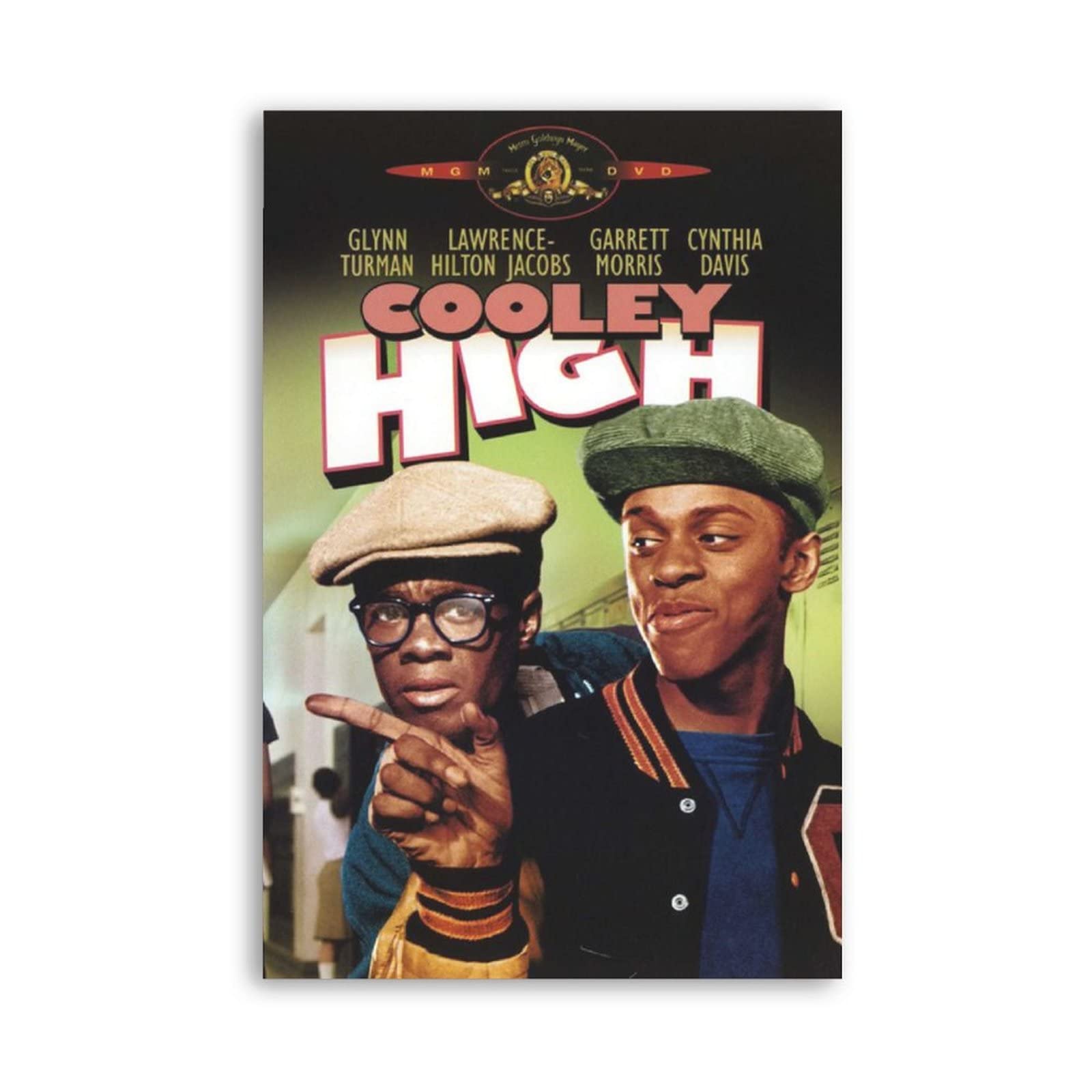 Vintage Cooley High Movie Poster Canvas Wall Art - 20x30 Inch (50x75cm) Unframed - Perfect for Bedroom, Office & Home Theater Decor - Great Gift for Film Lovers & Classic Cinema Enthusiasts