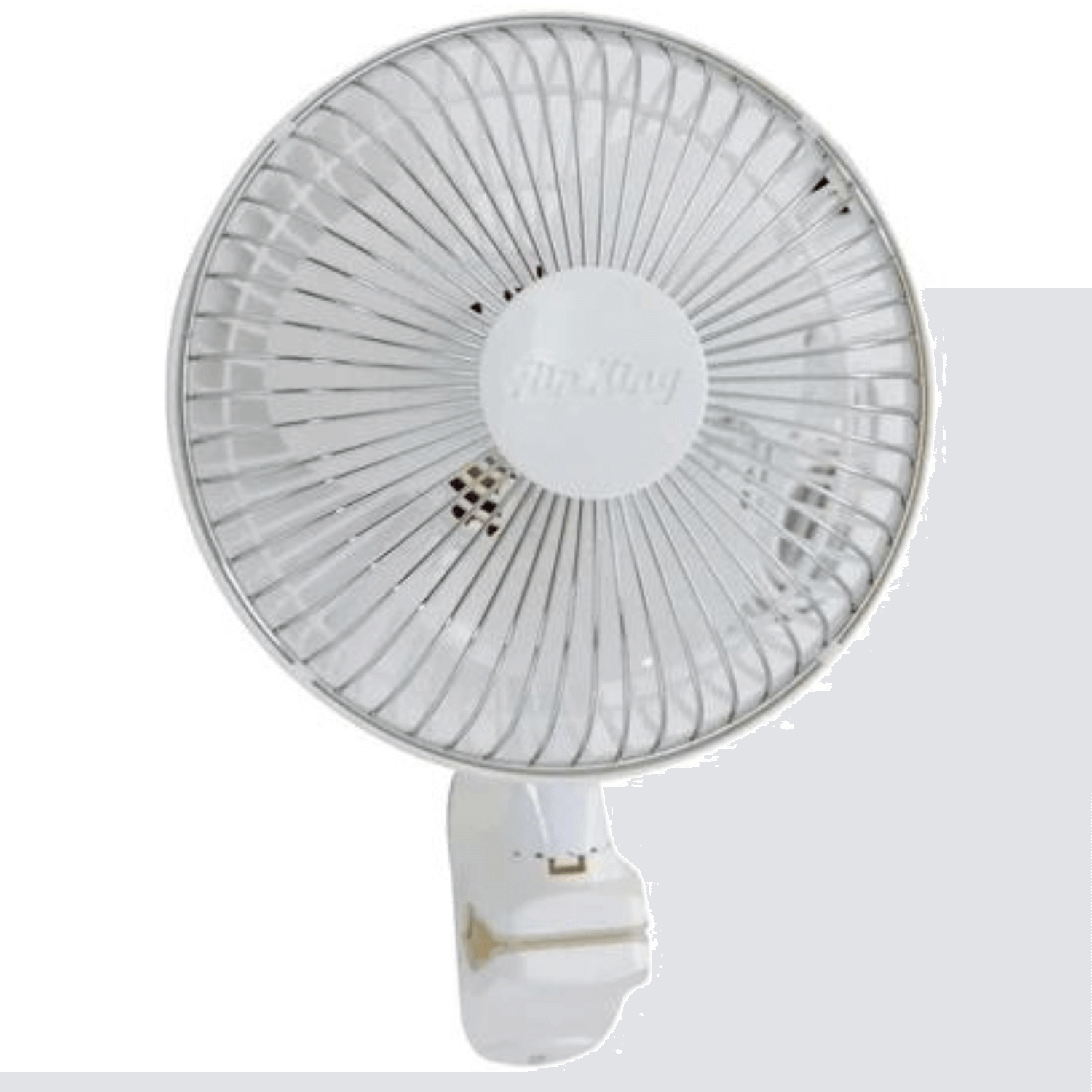 Air King 6-Inch Clip Fan - Powerful Portable Desk Fan with Adjustable Tilt, Quiet Operation for Home, Office, Dorm, Nursery, and Travel Use