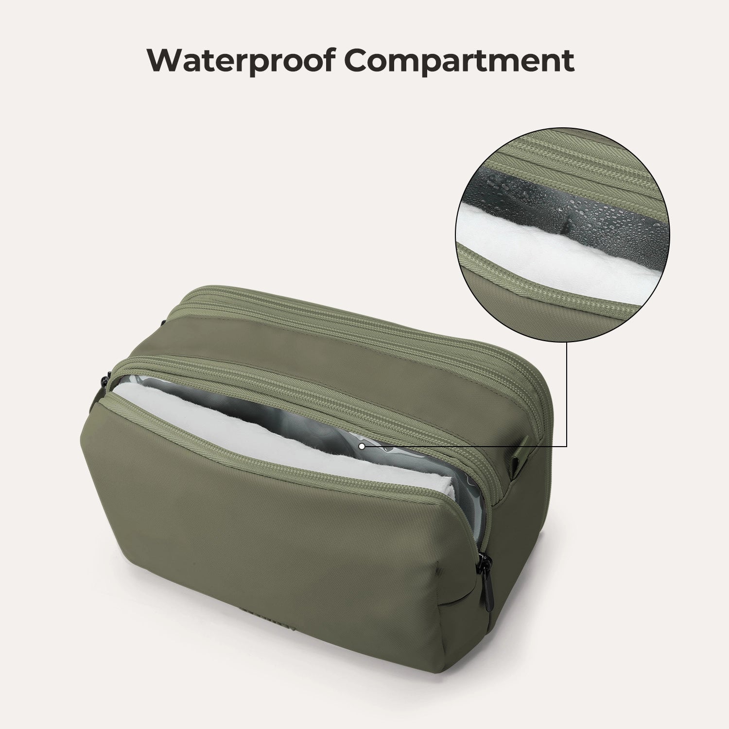 Premium Travel Toiletry Bag for Men & Women - Waterproof Hanging Cosmetic Organizer for Bathroom, Gym, Camping & Business Trips