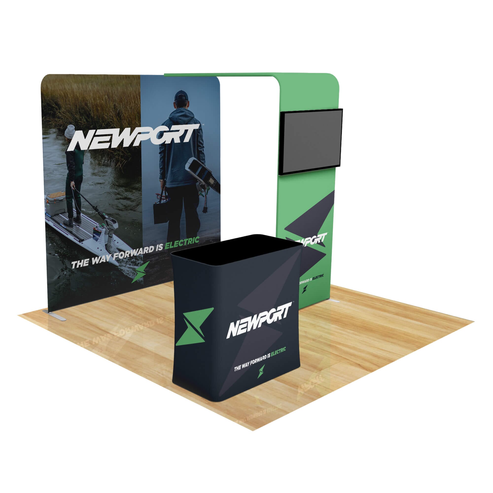 Premium Trade Show Display with Archway - Professional Booth Backdrop for Exhibitions & Events | Perfect for Conferences, Fairs, and Retail Promotions