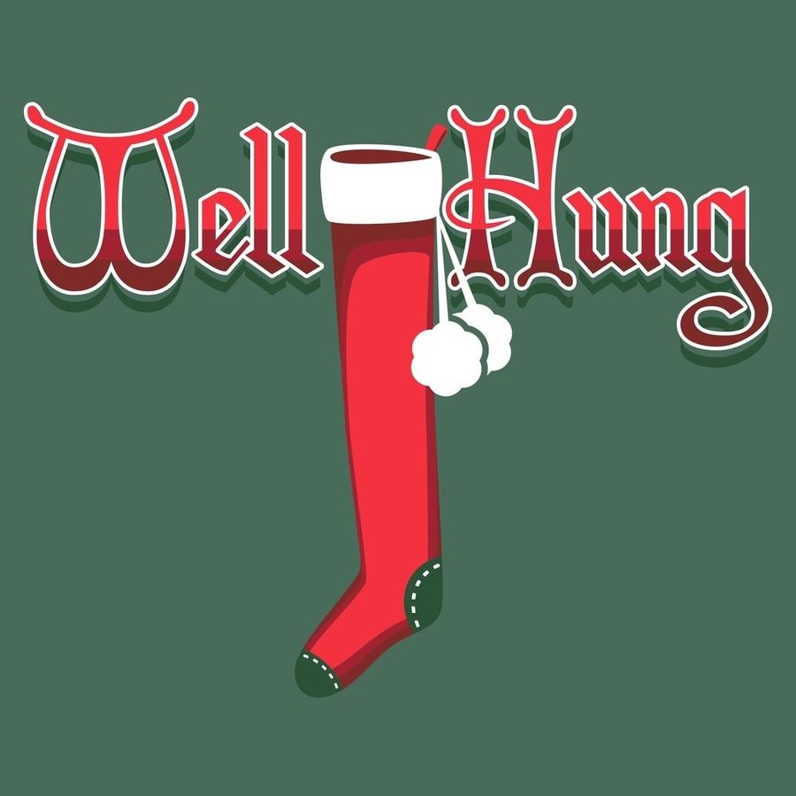 Premium Well Hung T-Shirt in Heather Forest Green - Soft Cotton Tee for Men & Women - Perfect for Casual Wear, Outdoors, and Everyday Comfort