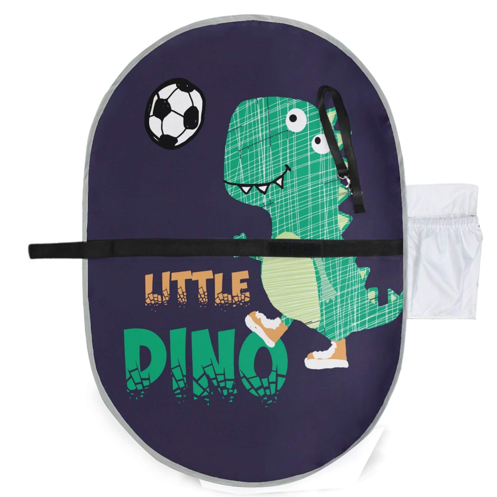 Portable Baby Changing Pad - Waterproof Travel Diaper Changing Mat with Dinosaur Design for On-the-Go Parents | Perfect for Nursery, Car, Stroller & Outdoor Use