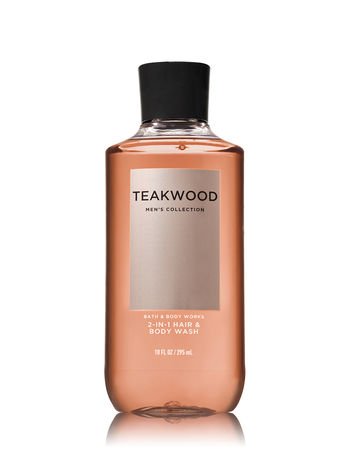 Bath & Body Works Teakwood Aromatherapy Set - Body Spray, Moisturizing Cream & Body Wash for Men & Women - Relaxing Scent for Home, Spa & Daily Self-Care Routine
