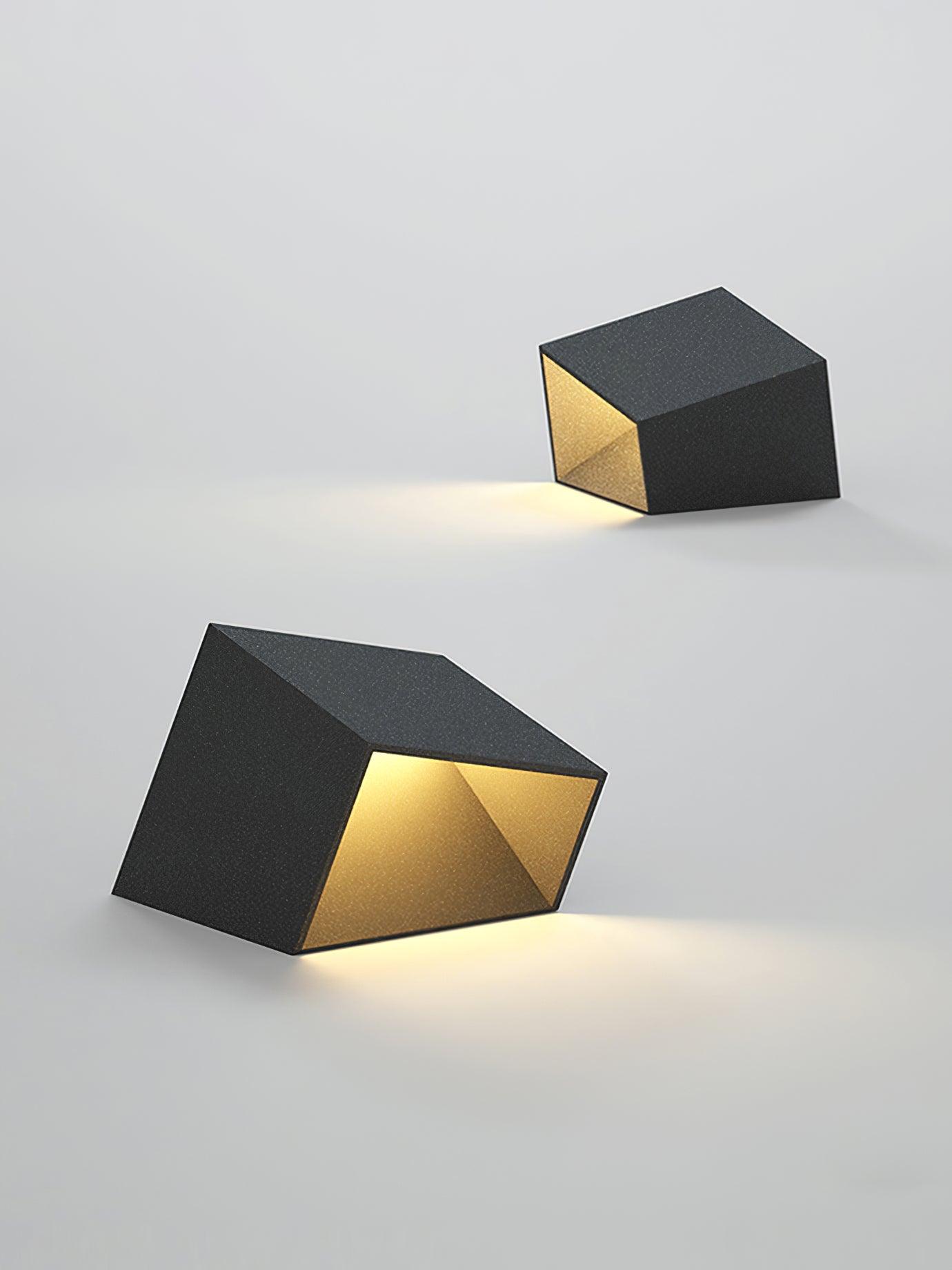 Solar Powered LED Cube Garden Lights - Waterproof Outdoor Decorative Lighting for Patio, Yard, Pathway & Landscape - Warm White & Cool White Options