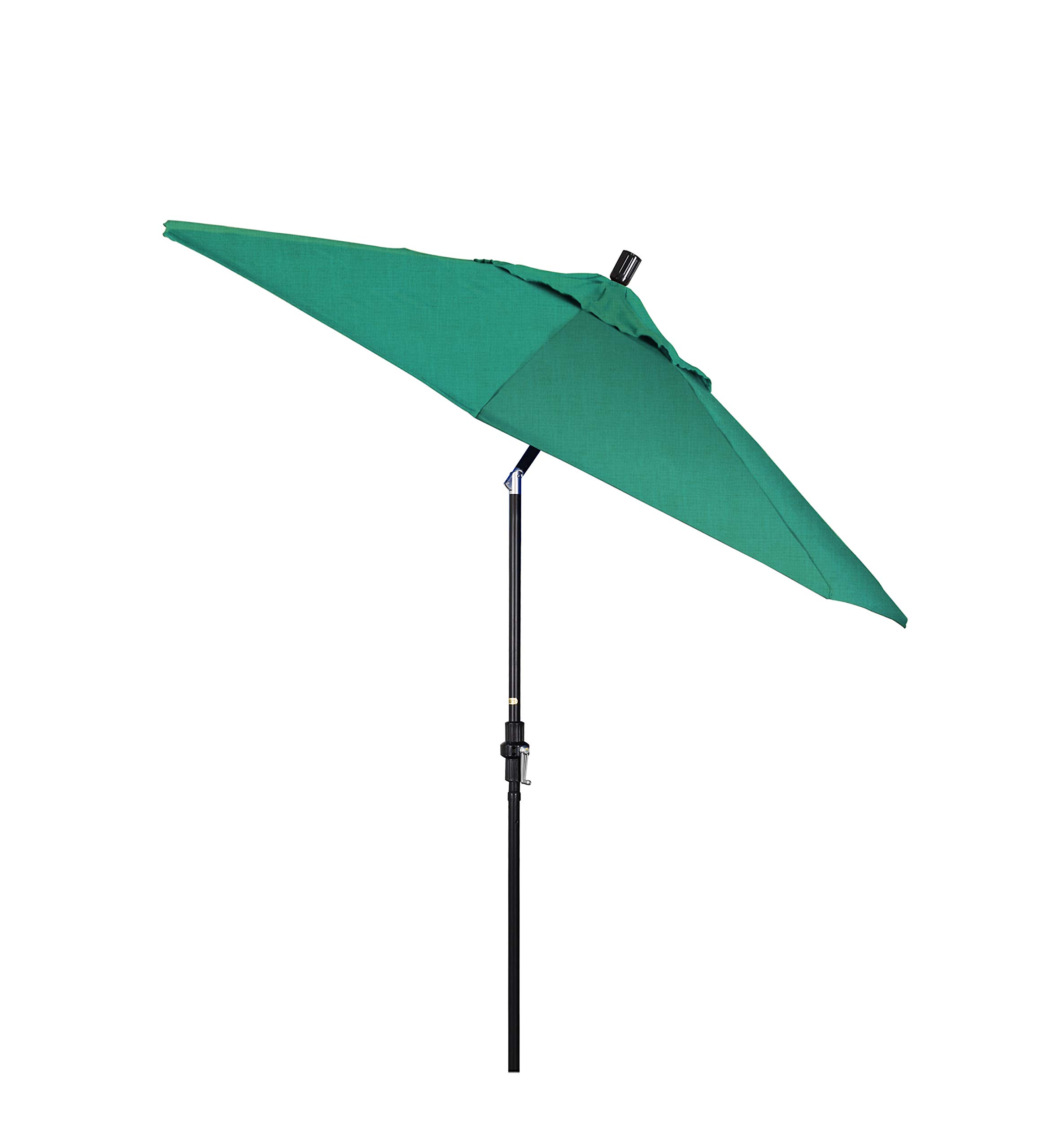 California Umbrella 9' Round Aluminum Pole Fiberglass Rib Market Patio Umbrella - Outdoor Dining, Poolside, Beach & Backyard Shade Solution