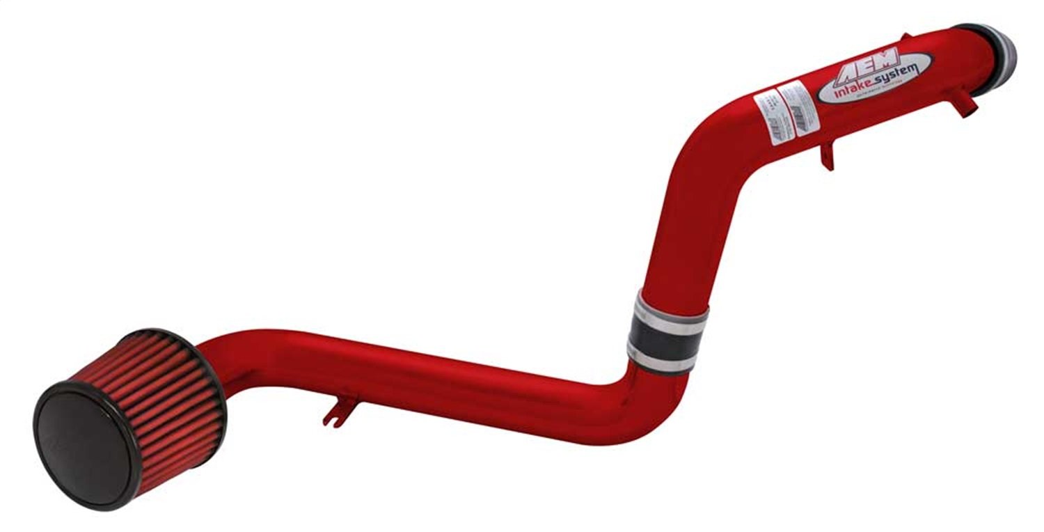 AEM 21-504R Red Cold Air Intake System - High Performance Air Filter for Cars & Trucks - Improves Horsepower & Fuel Efficiency - Perfect for Racing, Off-Road & Daily Driving
