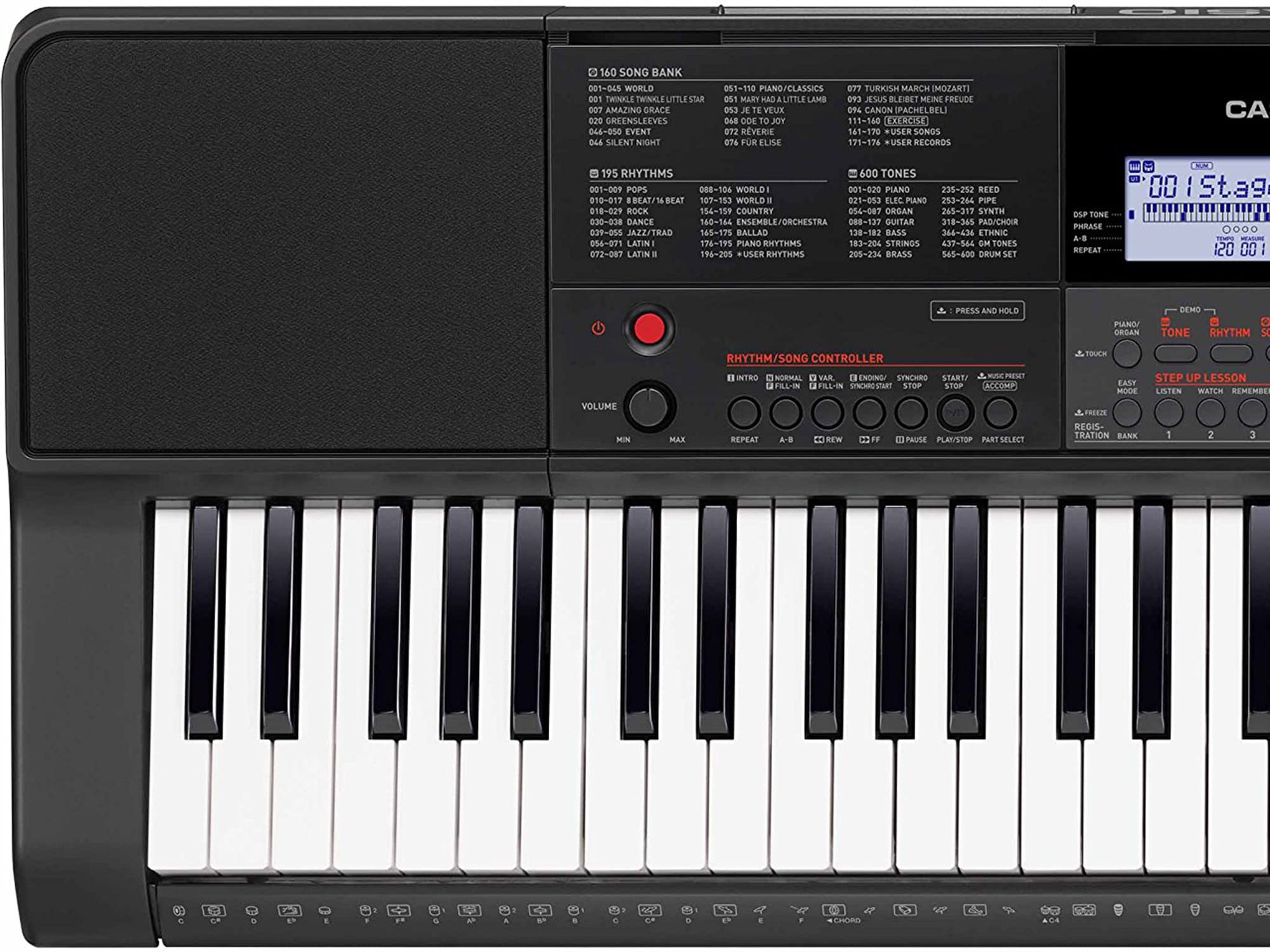 Casio CT-X700 61-Key Portable Keyboard Bundle with Stand, Bench, Headphones & Accessories - Perfect for Beginners, Home Practice & Live Performances