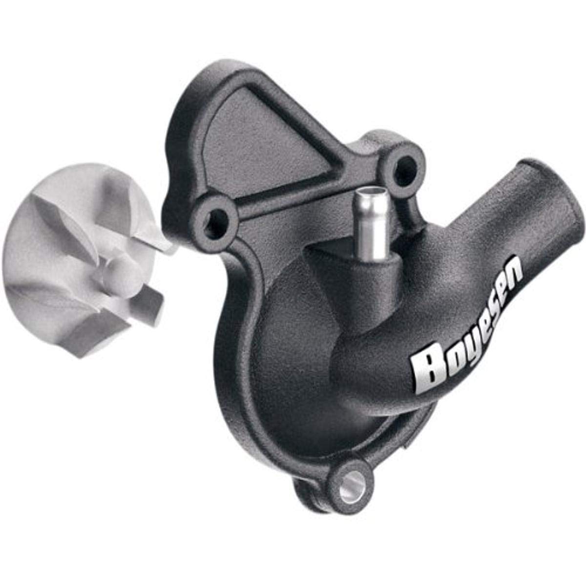 Boyesen WPK-37B Supercooler Black High-Performance Water Pump Kit - Universal Fit for Dirt Bikes & ATVs - Improves Engine Cooling for Off-Road Racing & Trail Riding
