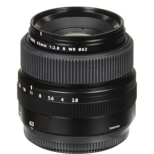 Fujifilm GF 63mm f/2.8 R WR Medium Format Lens - Weather Resistant Prime Lens for Portraits, Street & Landscape Photography | Compatible with GFX Series Cameras