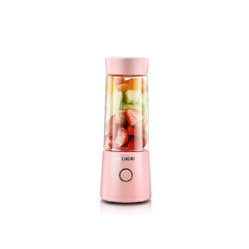 Portable Mini Blender 400ml - Electric Personal Juicer for Fruits, Smoothies & Shakes - Compact Travel Blender for Home, Office & Gym - IW.HLMF Baibao