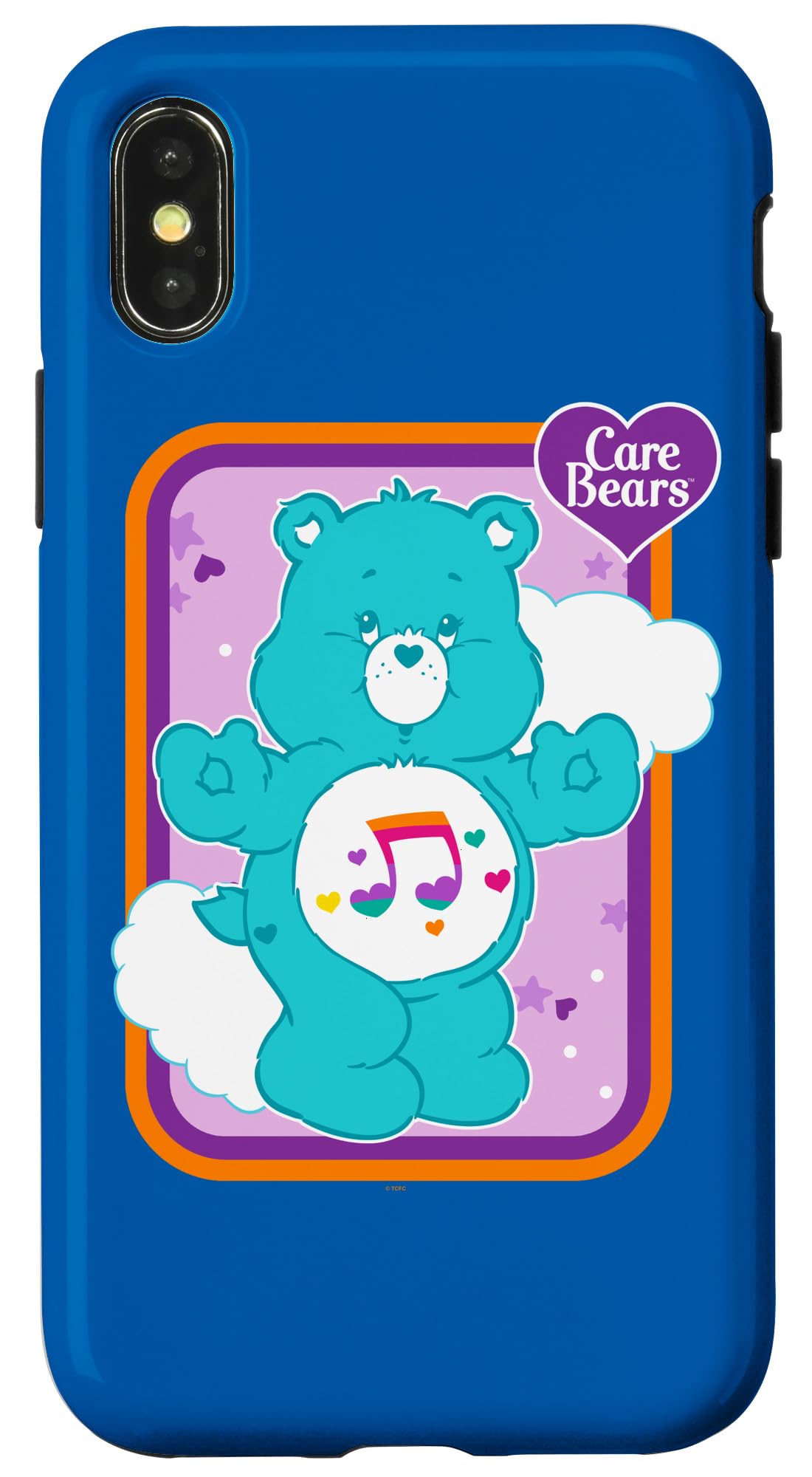 iPhone X/XS Care Bears Heartsong Bear Phone Case - Cute & Protective Cover for Girls, Teens, Women | Perfect Gift for Birthday, Christmas, Valentine's Day