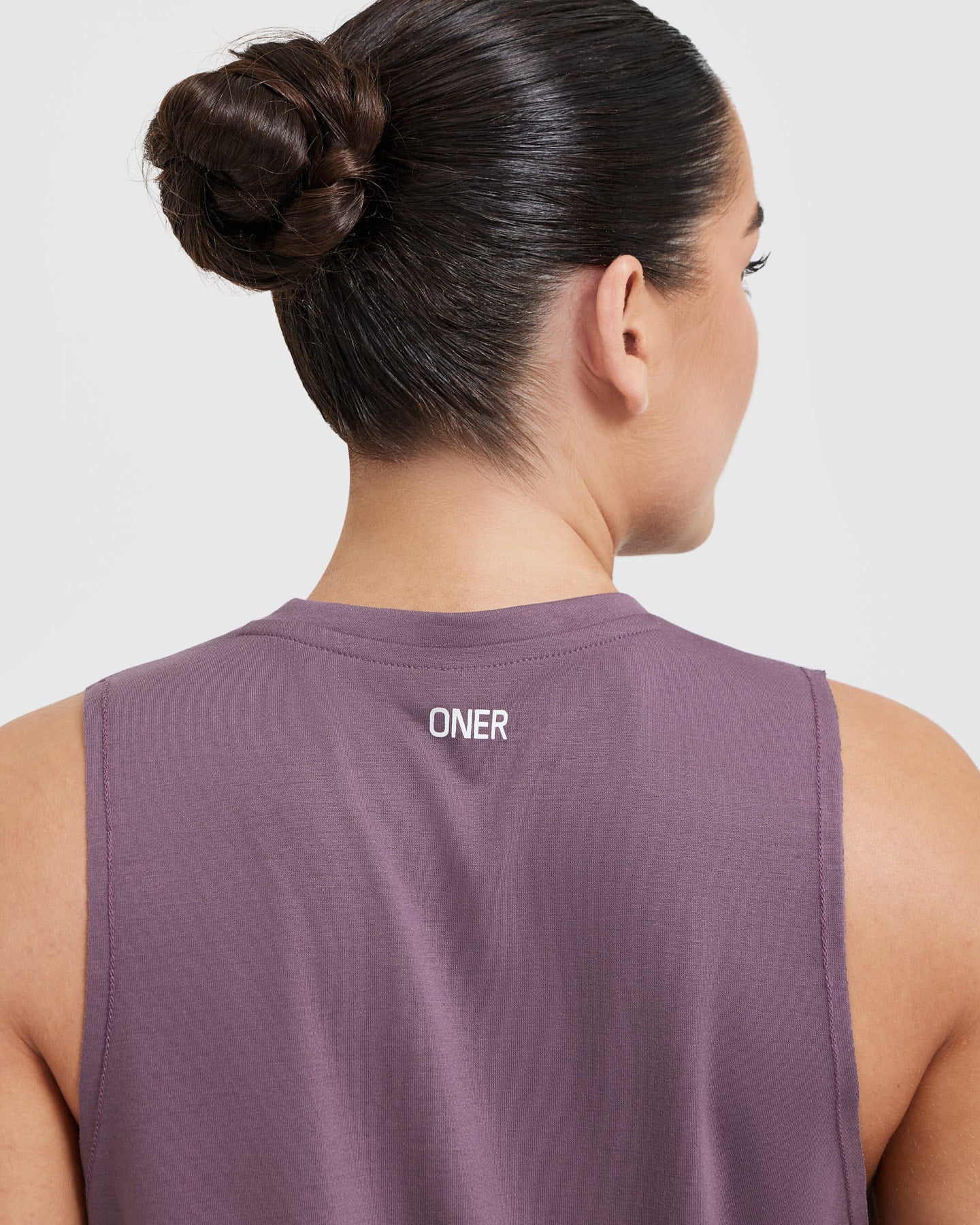 Vintage Purple Unisex Muscle Vest - Graphic Print Workout Tank Top for Gym, Running & Fitness Training
