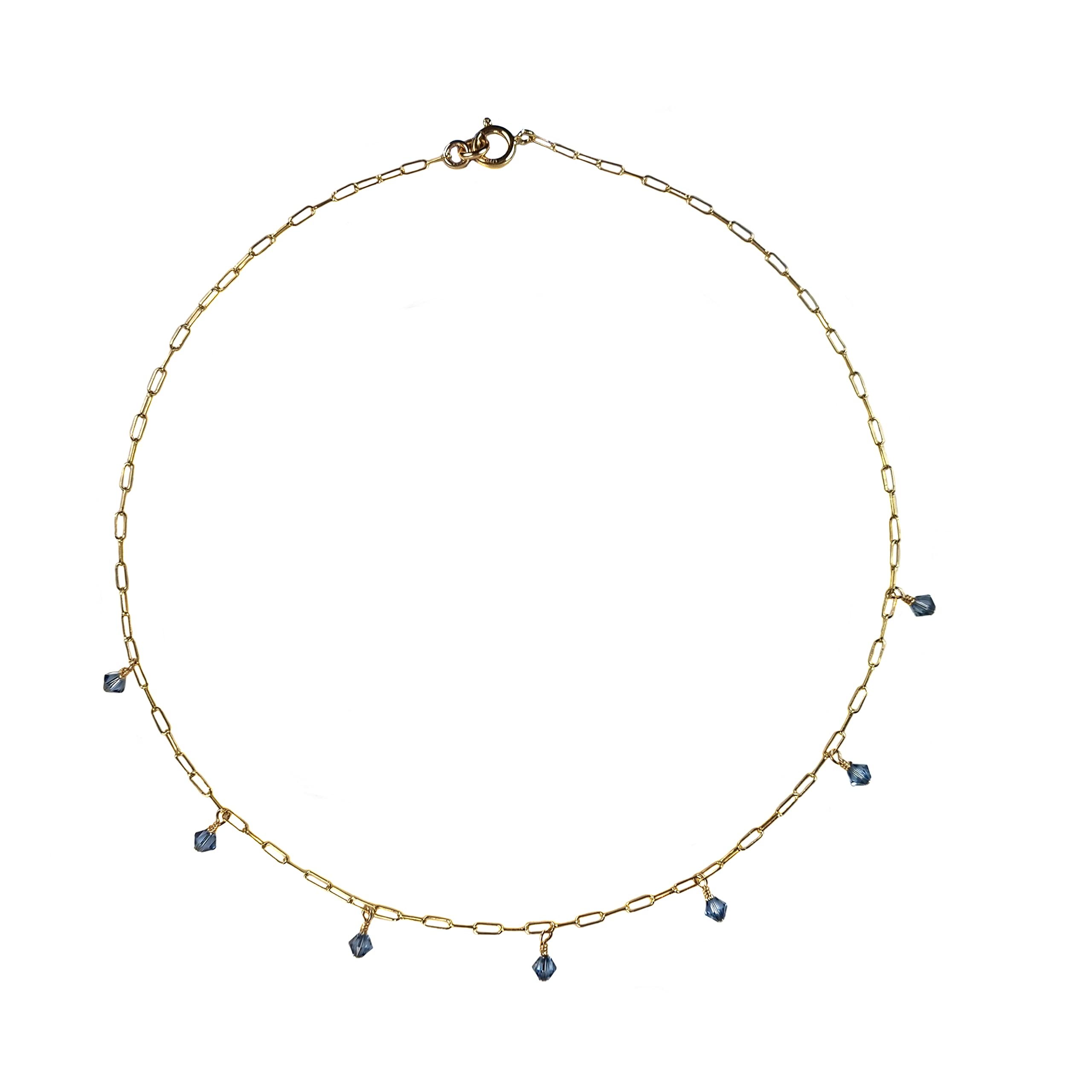 MONA Crystal Charm Necklace - Elegant & Dainty Jewelry for Women, Perfect for Everyday Wear, Gifts & Special Occasions