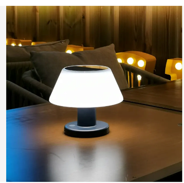 Helios Solar Rechargeable LED Flameless Candle - Waterproof Outdoor Decorative Lighting for Garden, Patio & Camping