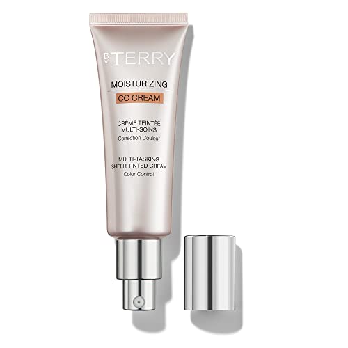 By Terry Moisturizing CC Cream - Hydrating Tinted Moisturizer for Supple, Youthful Skin | Anti-Aging & Nourishing Formula | 40g/1.41oz | Perfect for Daily Wear & Flawless Makeup Base