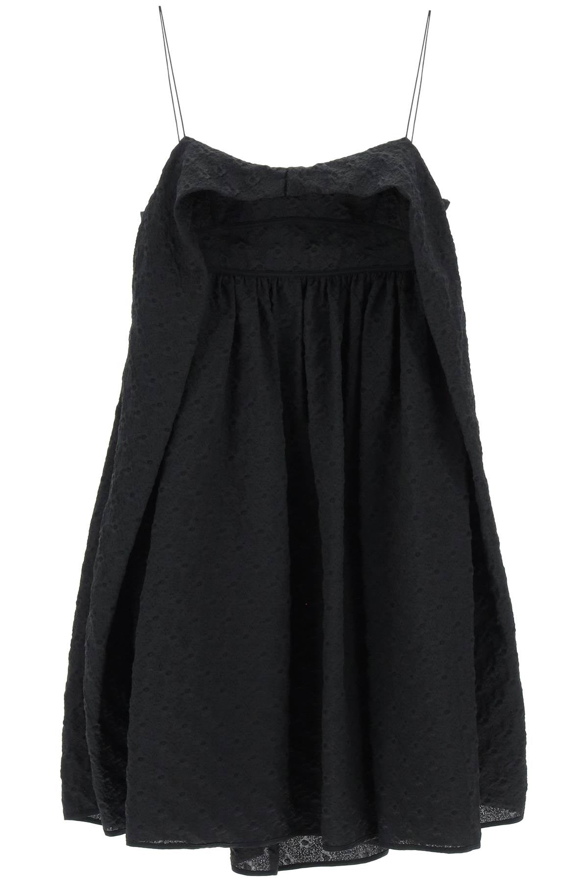 Cecilie Bahnsen Susu Matelassé Dress - Elegant Floral Embroidery for Women's Casual & Formal Wear