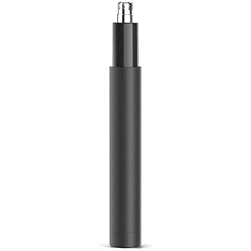Professional Painless Nose Hair Trimmer & Eyebrow Trimmer - Battery Operated Stainless Steel Facial Hair Clipper for Men - Perfect for Travel, Grooming & Personal Care