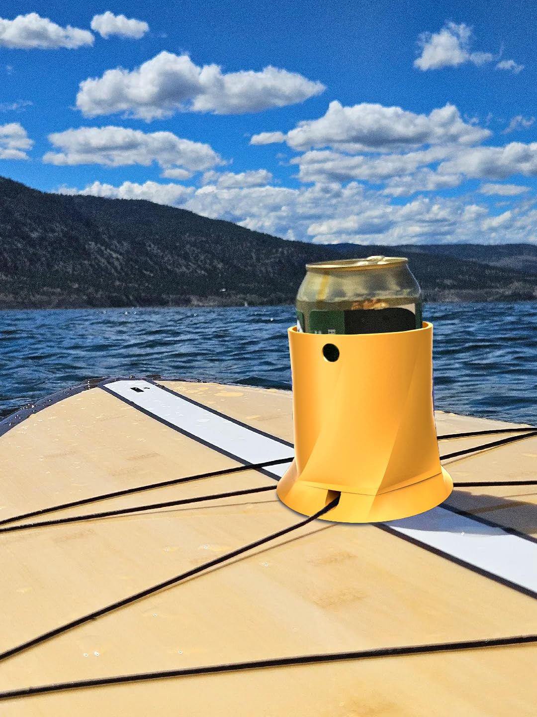 **Premium 2-in-1 Paddle Board & Kayak Cup Holder - Anti-Tipping Drink Holder for SUP, Kayaking, Fishing - Fits Most Cups, Bottles & Cans - Perfect for Water Sports & Outdoor Adventures**