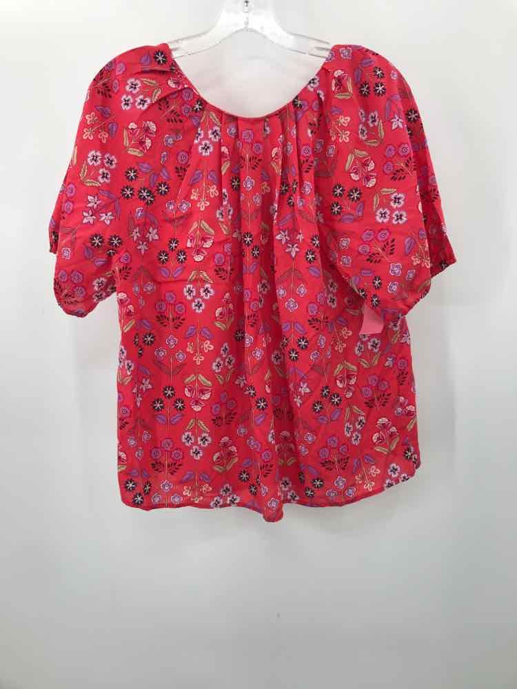 Pre-Owned Ann Taylor Pink Blouse Size Medium - Perfect for Work, Casual Wear & Special Occasions