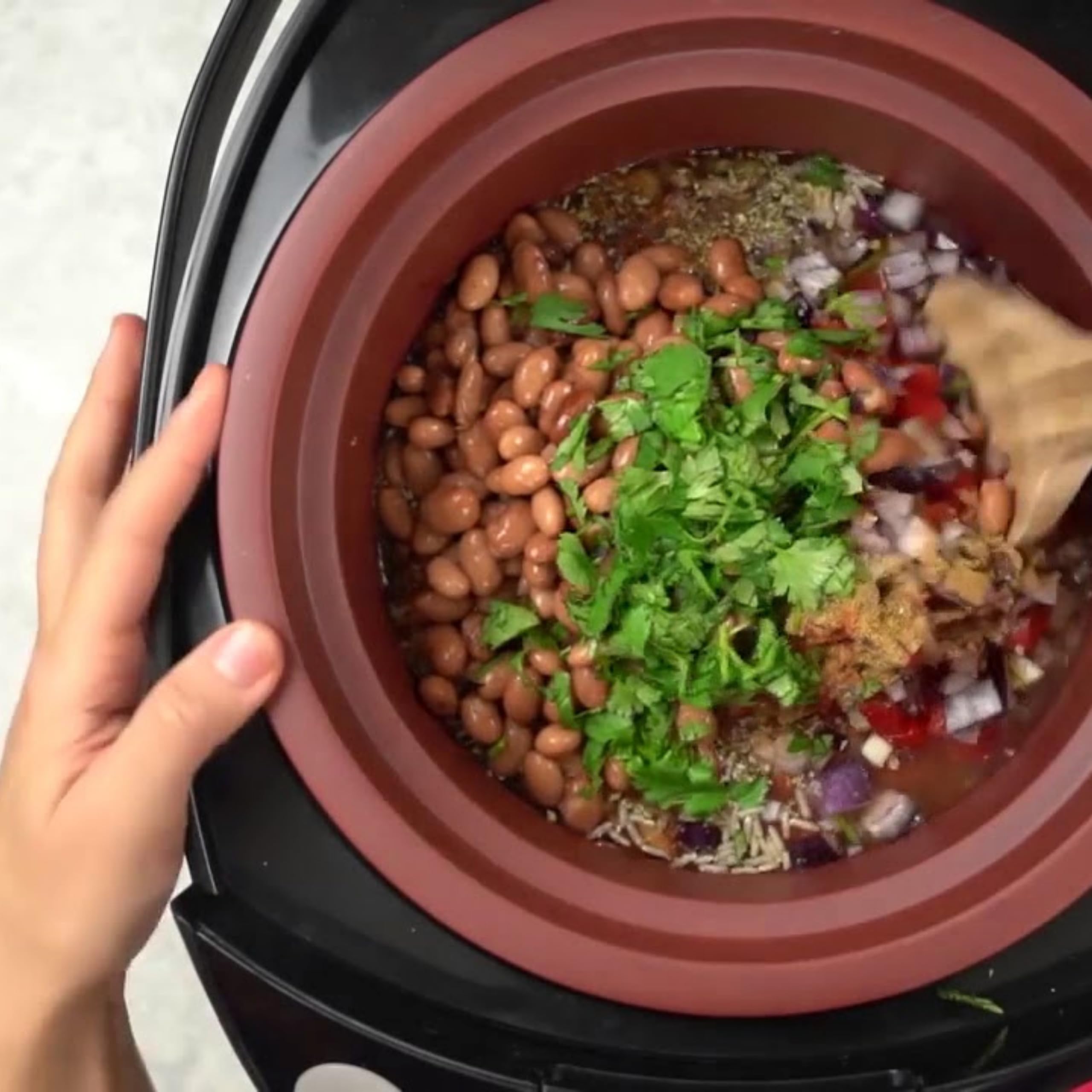 VitaClay Smart Organic Clay Pot Multi Cooker - 8 Cup / 4.2-Quart Toxin-Free Slow Cooker, Rice Cooker, Stew Pot, Soup Maker & Yogurt Maker with Natural Earthen Clay Crock | Perfect for Healthy Meals, Meal Prep & Family Dinners