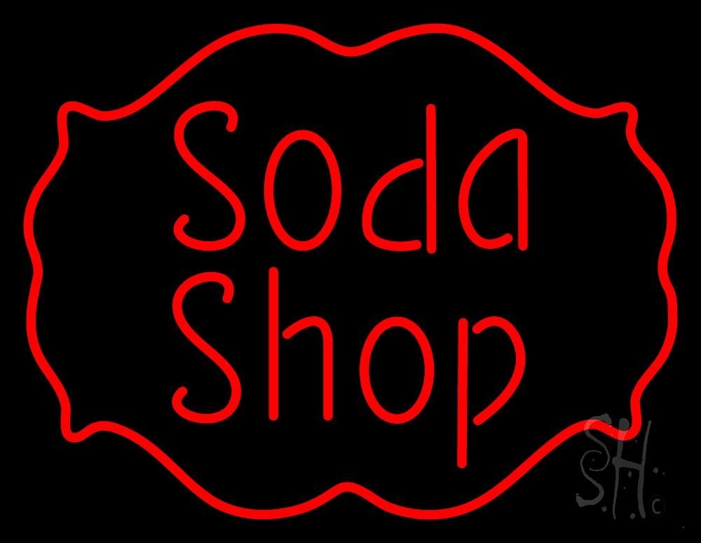 Vintage Style Soda Shop Neon Sign - 24