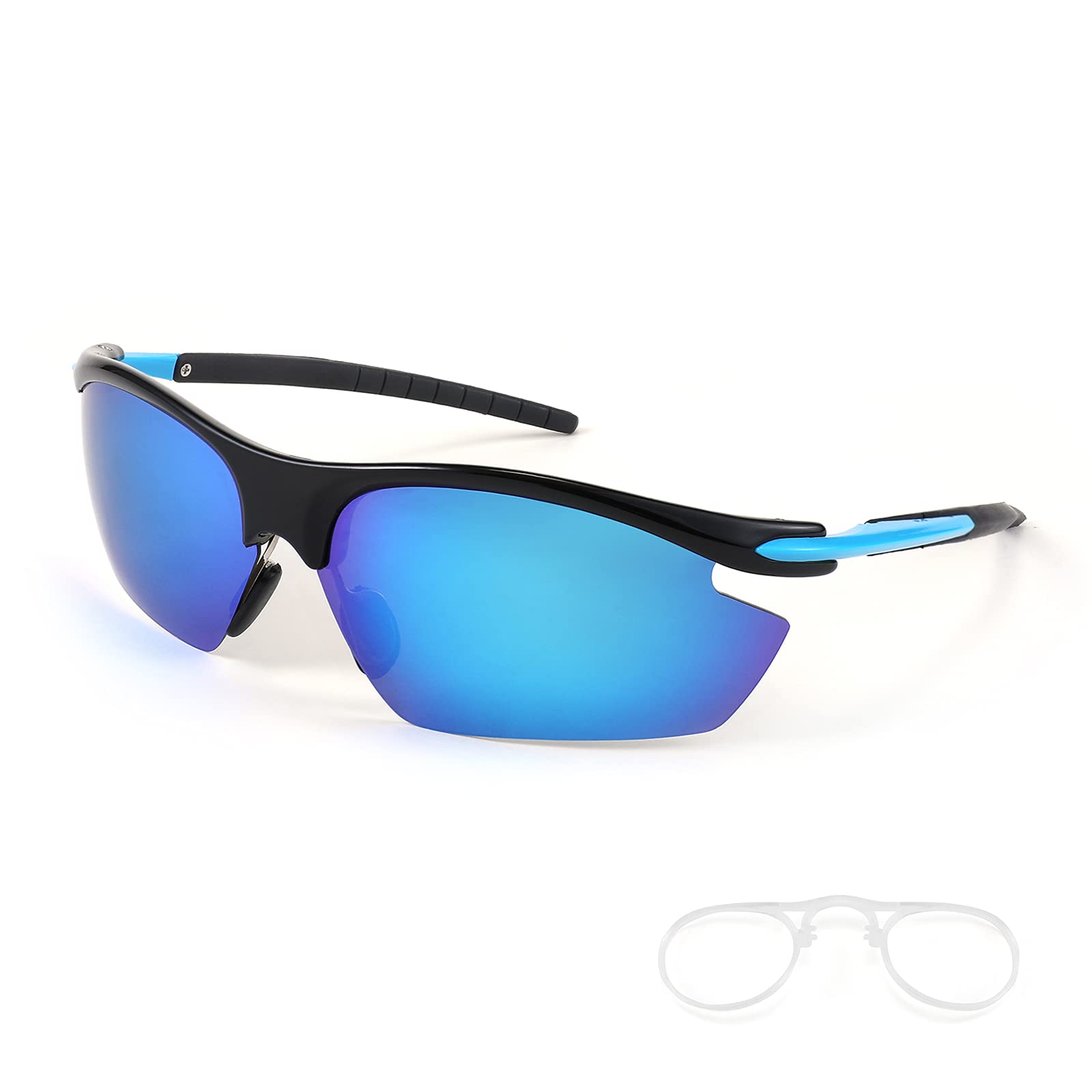 Karsaer Polarized Sport Sunglasses for Men & Women - UV Protection, Lightweight Frame for Fishing, Cycling, Running (Model K7085) - Perfect for Outdoor Activities & Driving