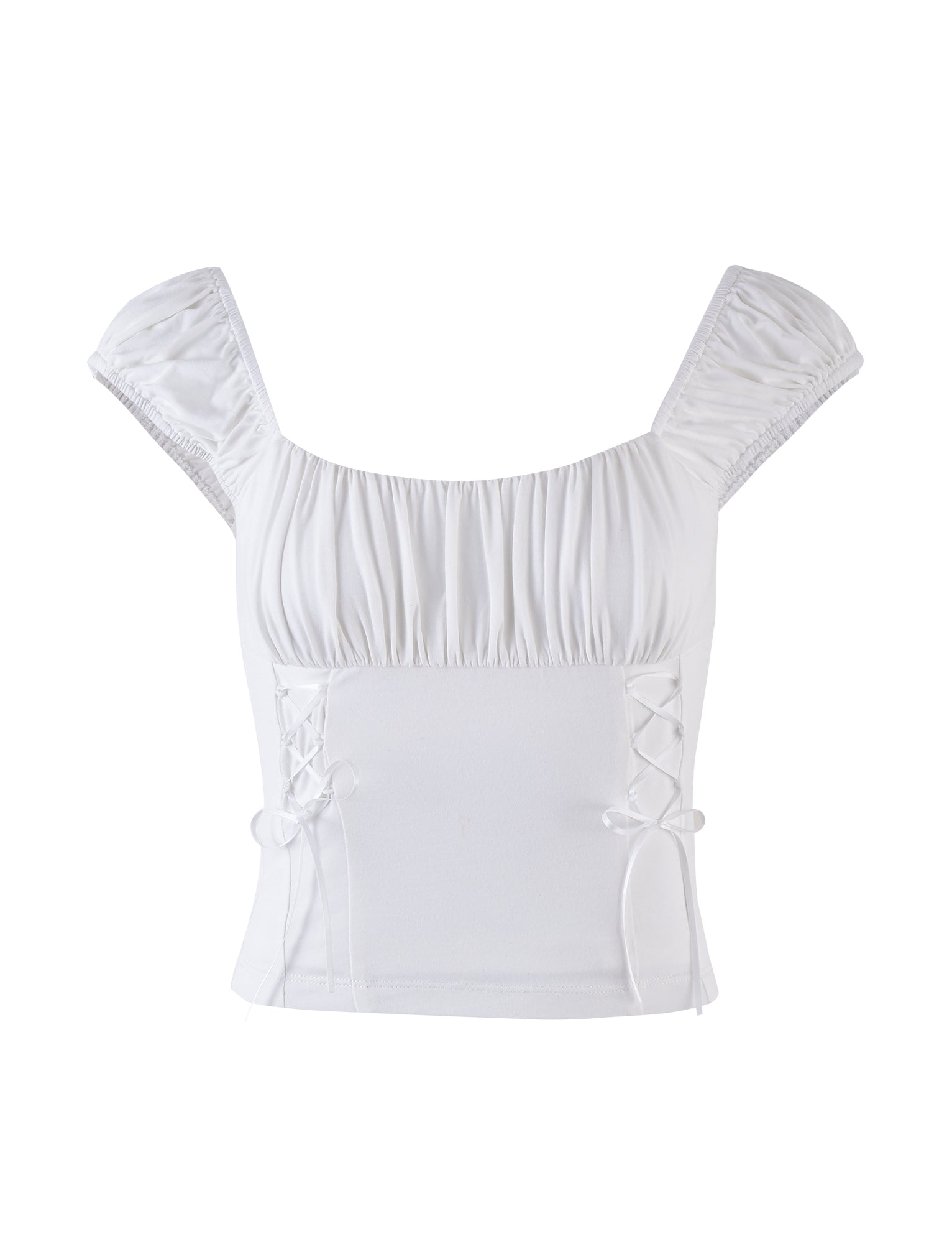 ALISHA Women's Fashion Top - White | Casual & Party Wear | Perfect for Everyday Outfits, Dates & Special Occasions