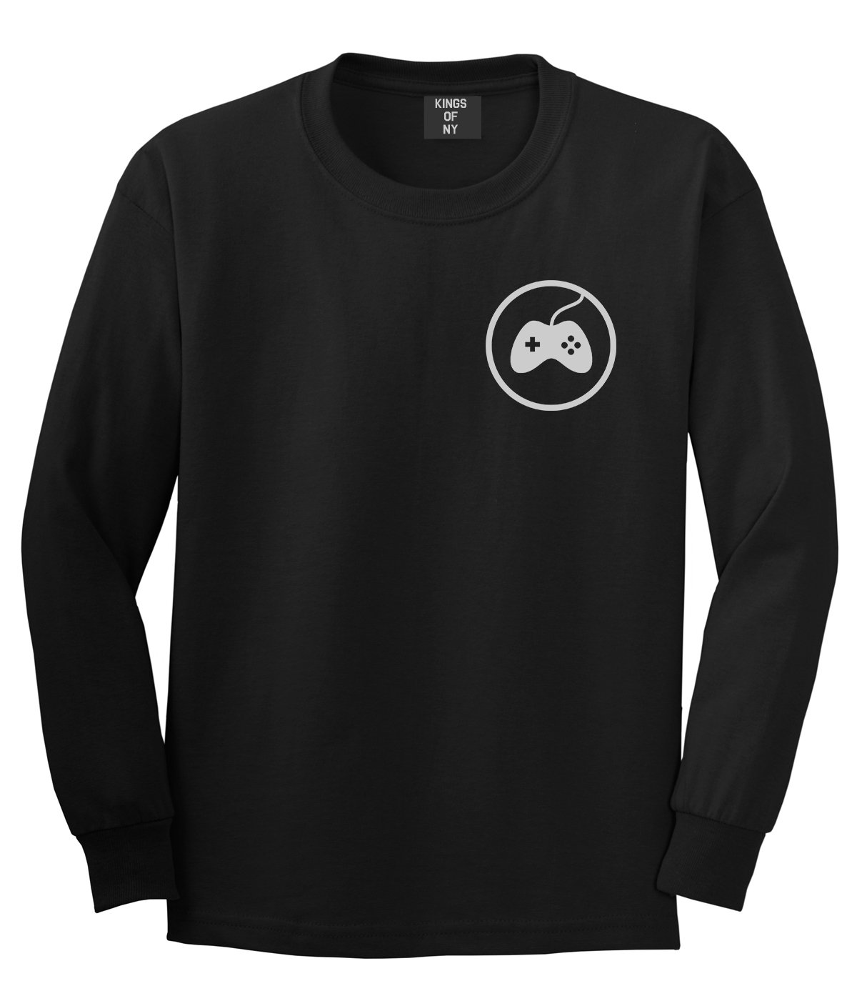 Premium Gaming Controller Graphic Men's Long Sleeve T-Shirt - Comfortable Cotton Tee for Gamers, Esports & Casual Wear