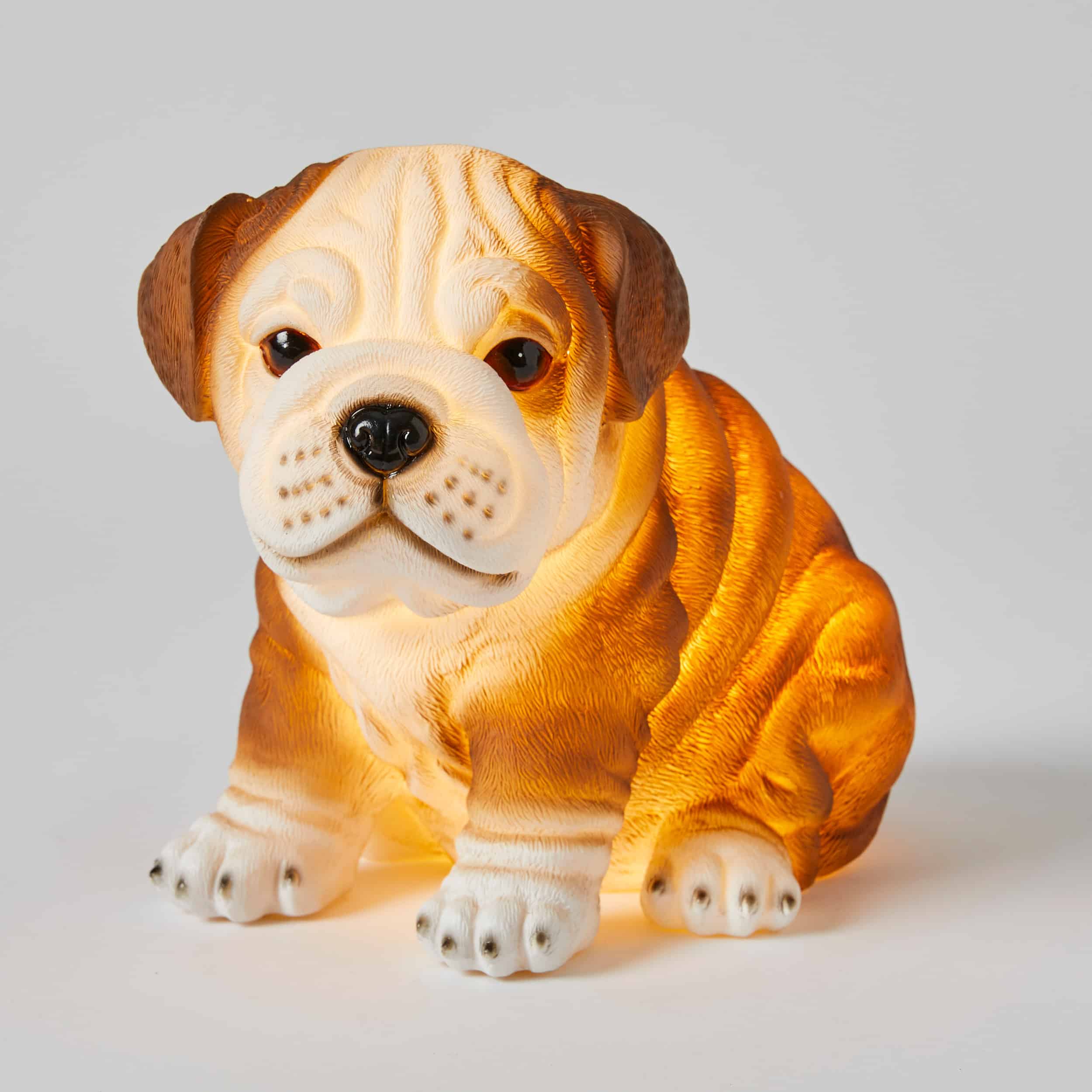 Kids Lamp Night Light Bulldog by Jiggle & Giggle