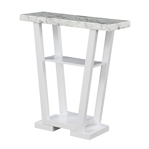 Faux White Marble/White
