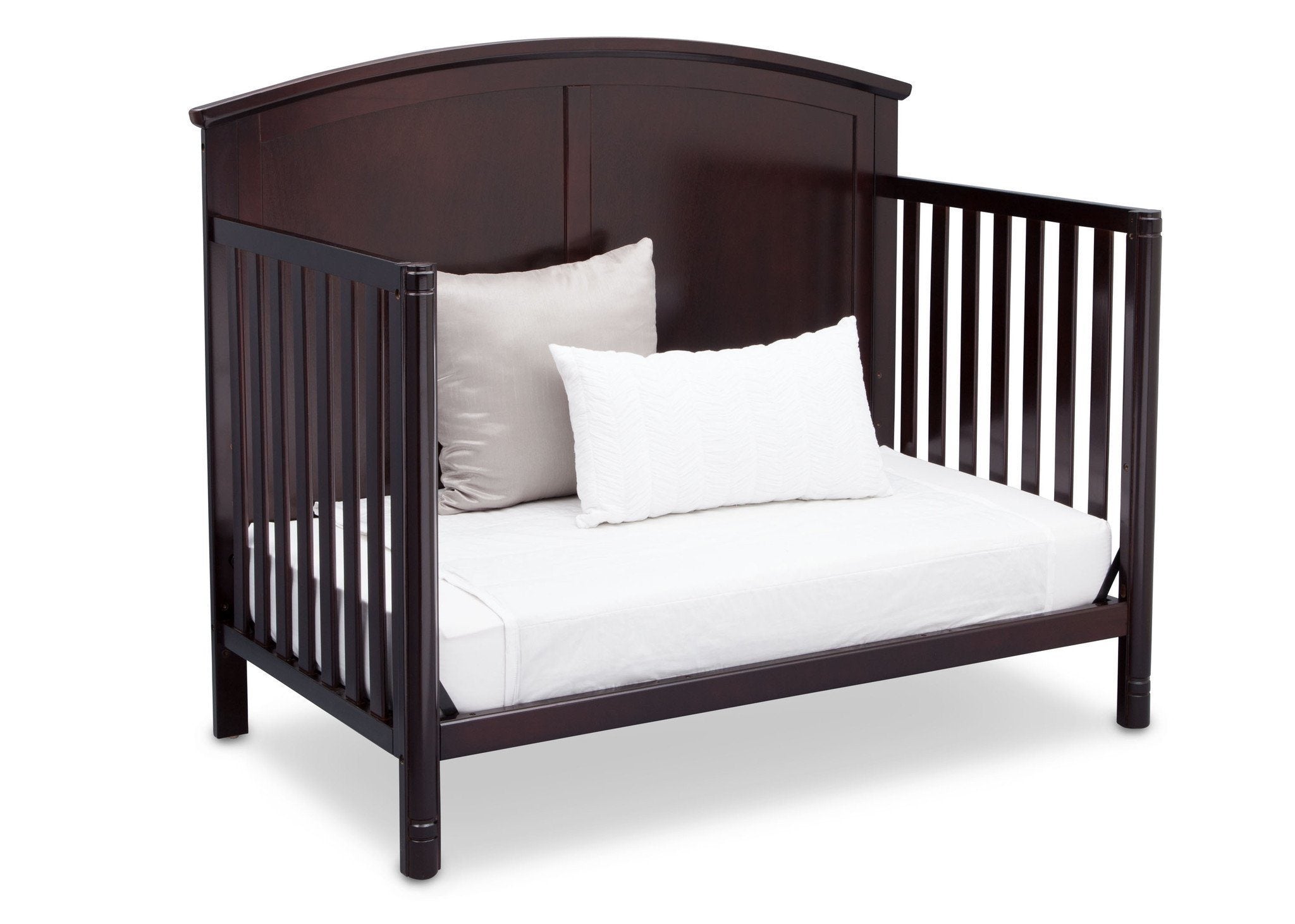 Somerset 4-in-1 Convertible Baby Crib with Toddler Bed, Daybed & Full-Size Frame - Perfect for Nursery, Bedroom & Growing Kids