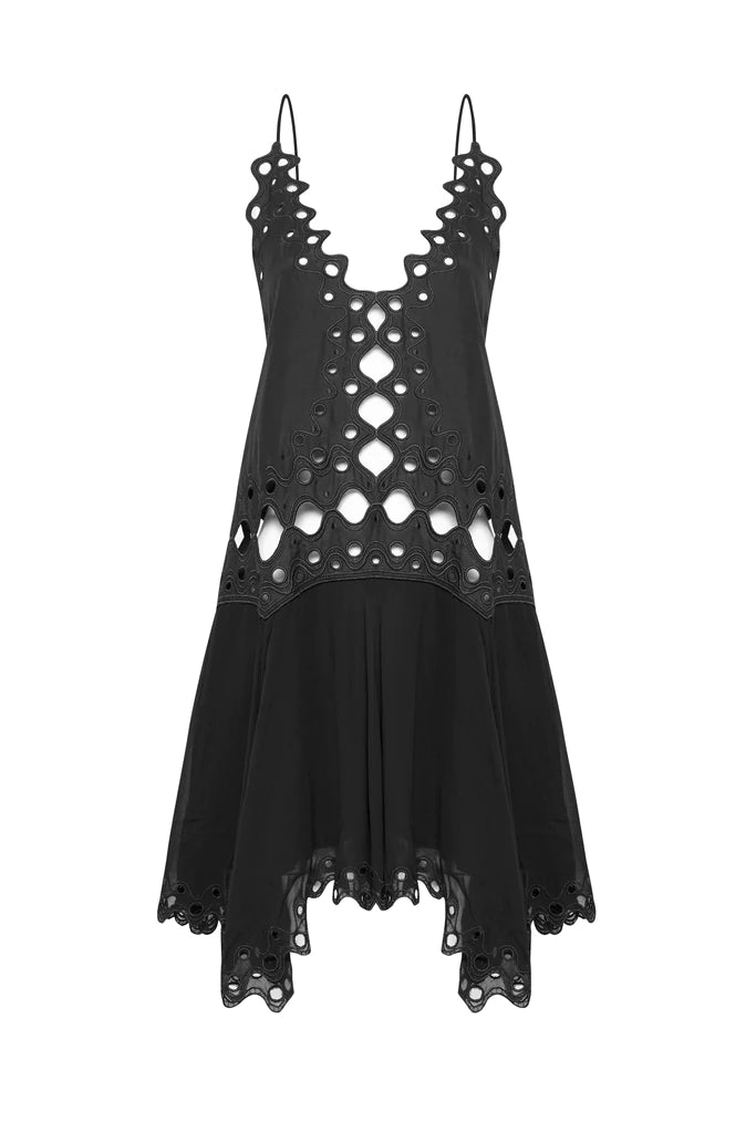 Cleo Open Back Dress - Elegant Black Party & Evening Gown for Women | Perfect for Cocktail Parties, Date Nights & Special Occasions